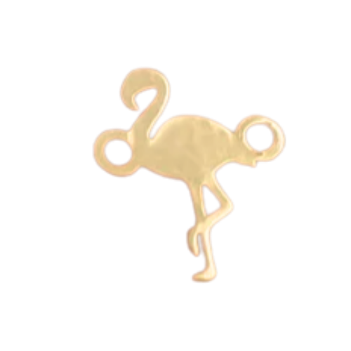 Flamingo Permanent Jewelry Charm