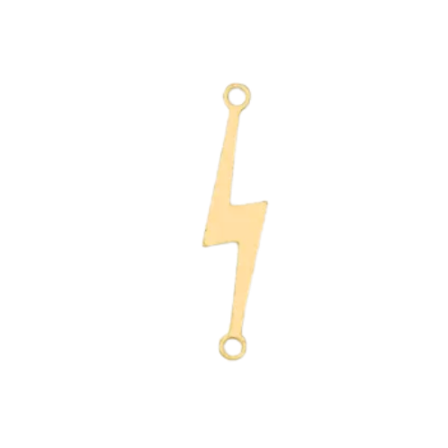 Lightening Bolt Permanent Jewelry Charm