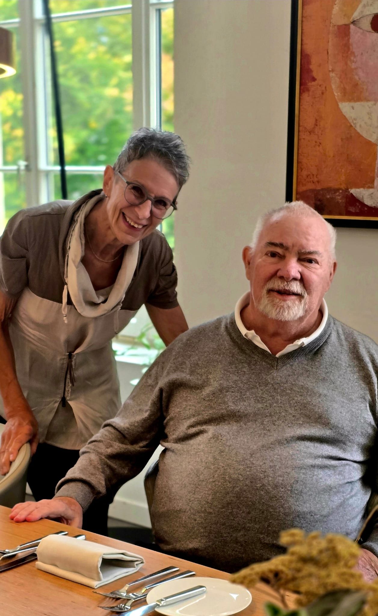 Walter Weber und Gattin