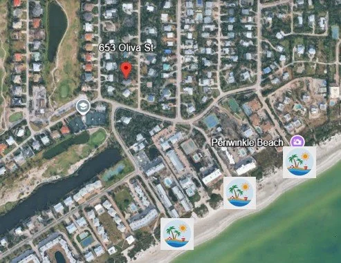 Less than a 5 min walk to the beach!