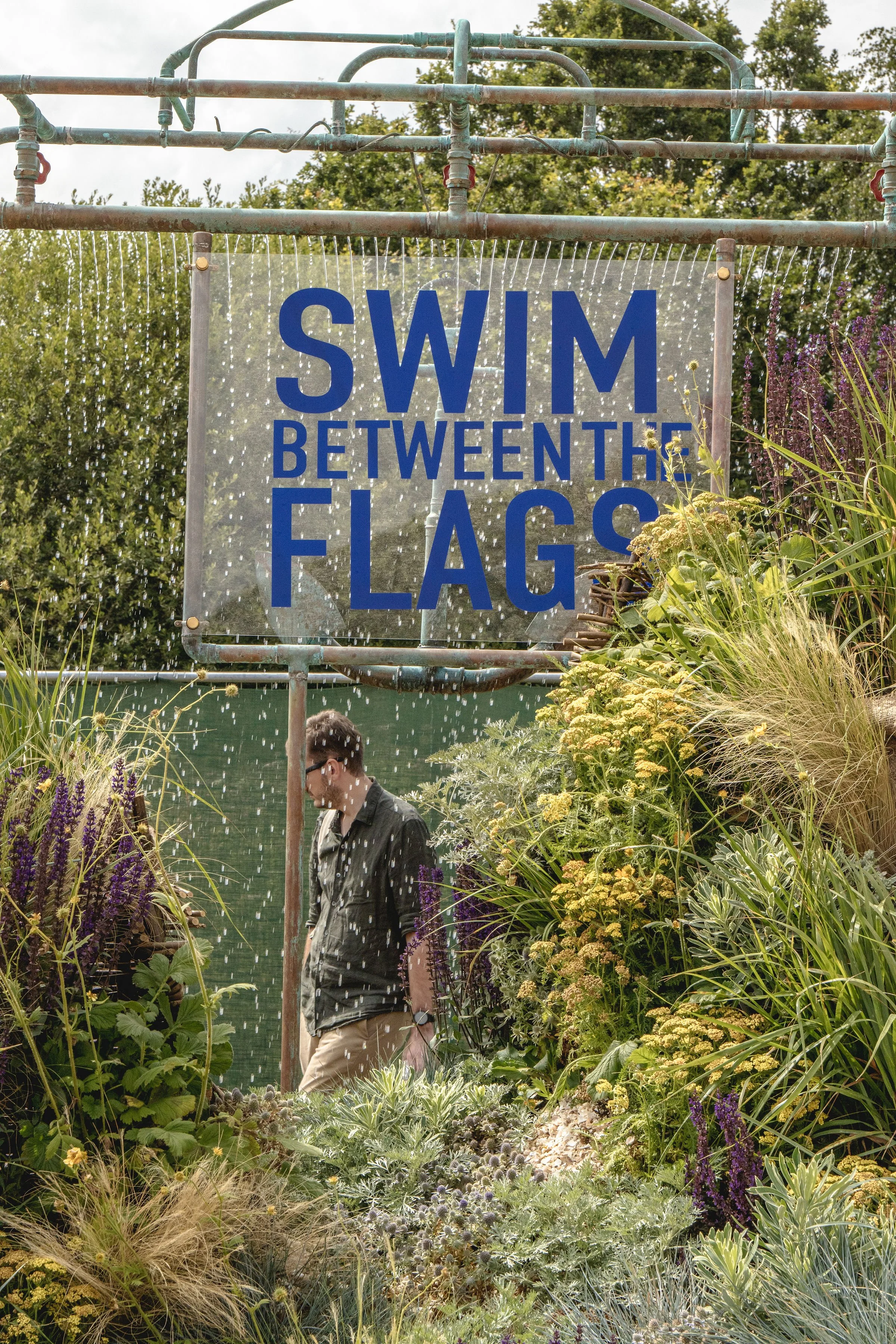 Swim Between The Flags, an RNLI Garden