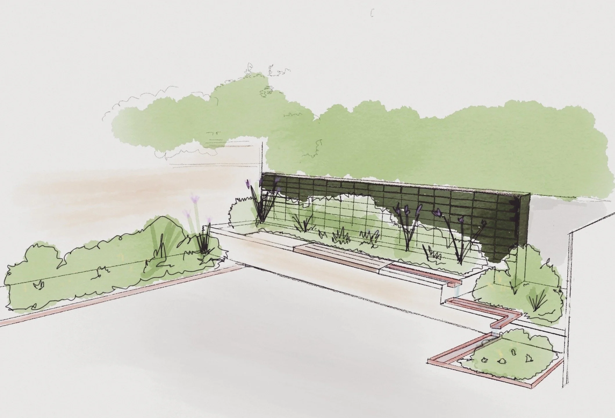 Exploring little corners 🧩🦚

#gardendesigner #gardendesign #garden #sketchdaily #gardenideas #gardensofinstagram #gardens #landscapeachitecture #garden #conceptsketch #designthinking #earlydesign #ecologicaldesign #plantingdesign #regenerativedesig