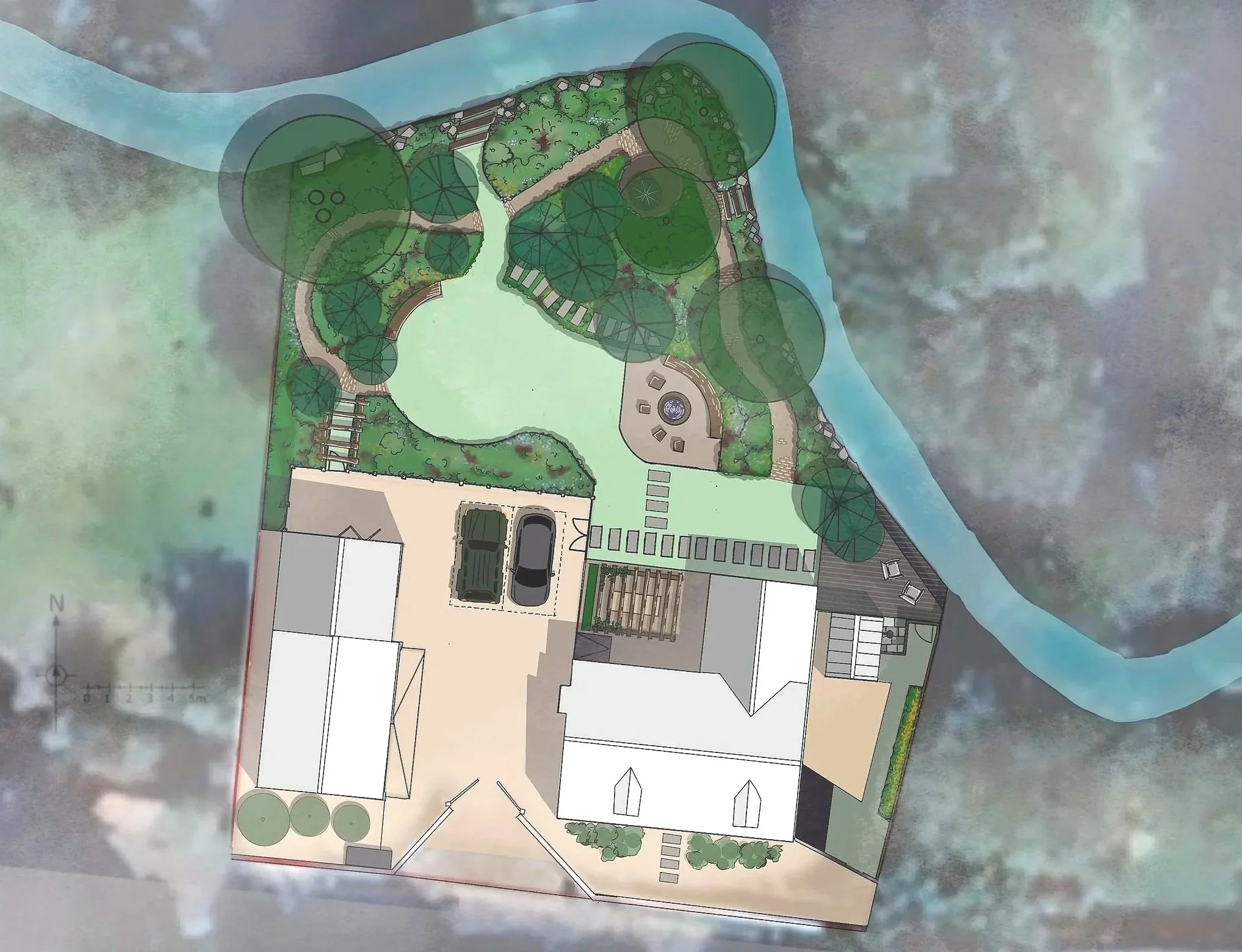 Riverside Garden, Norflk