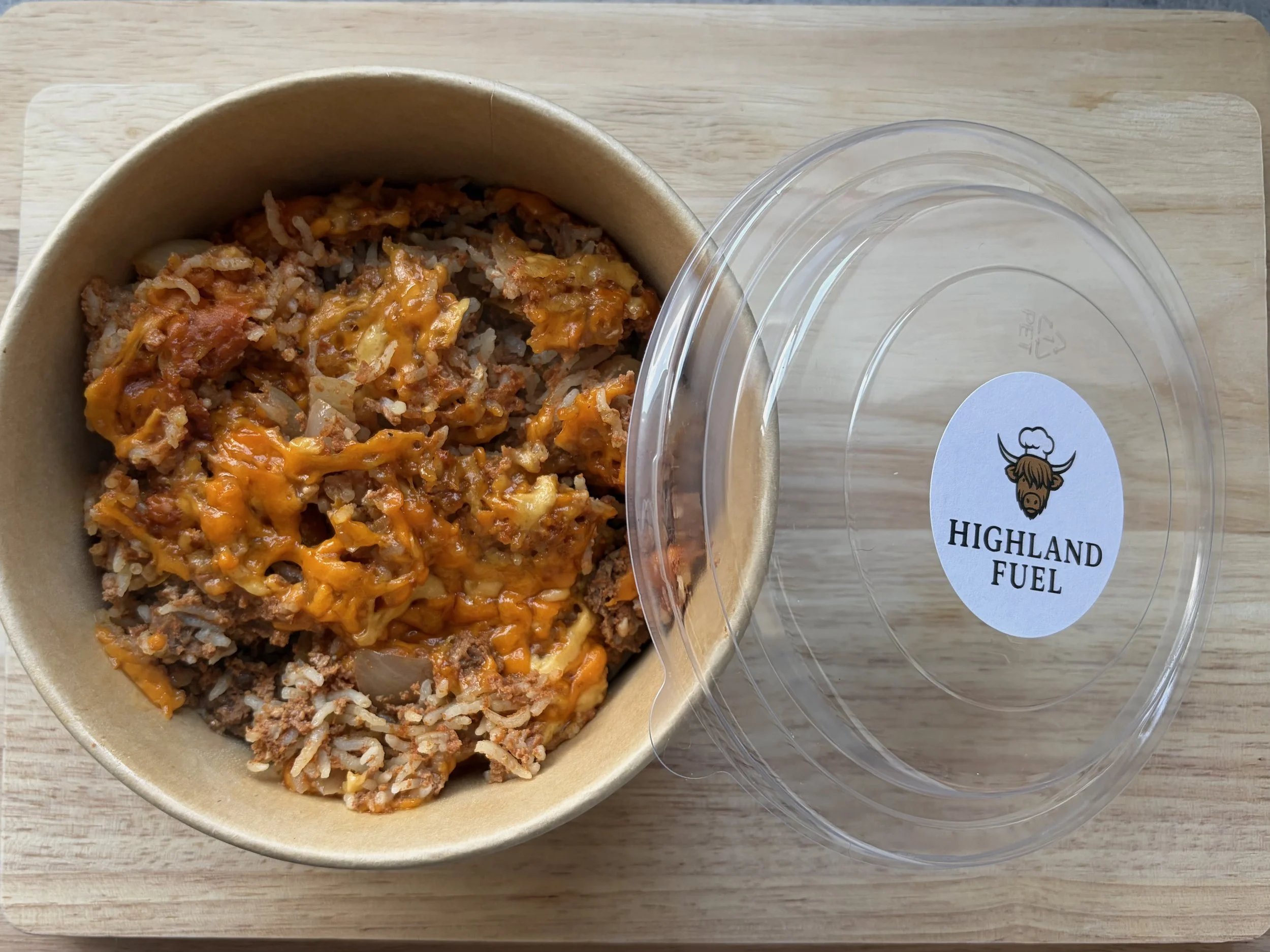 Cheesy Beef Taco Rice