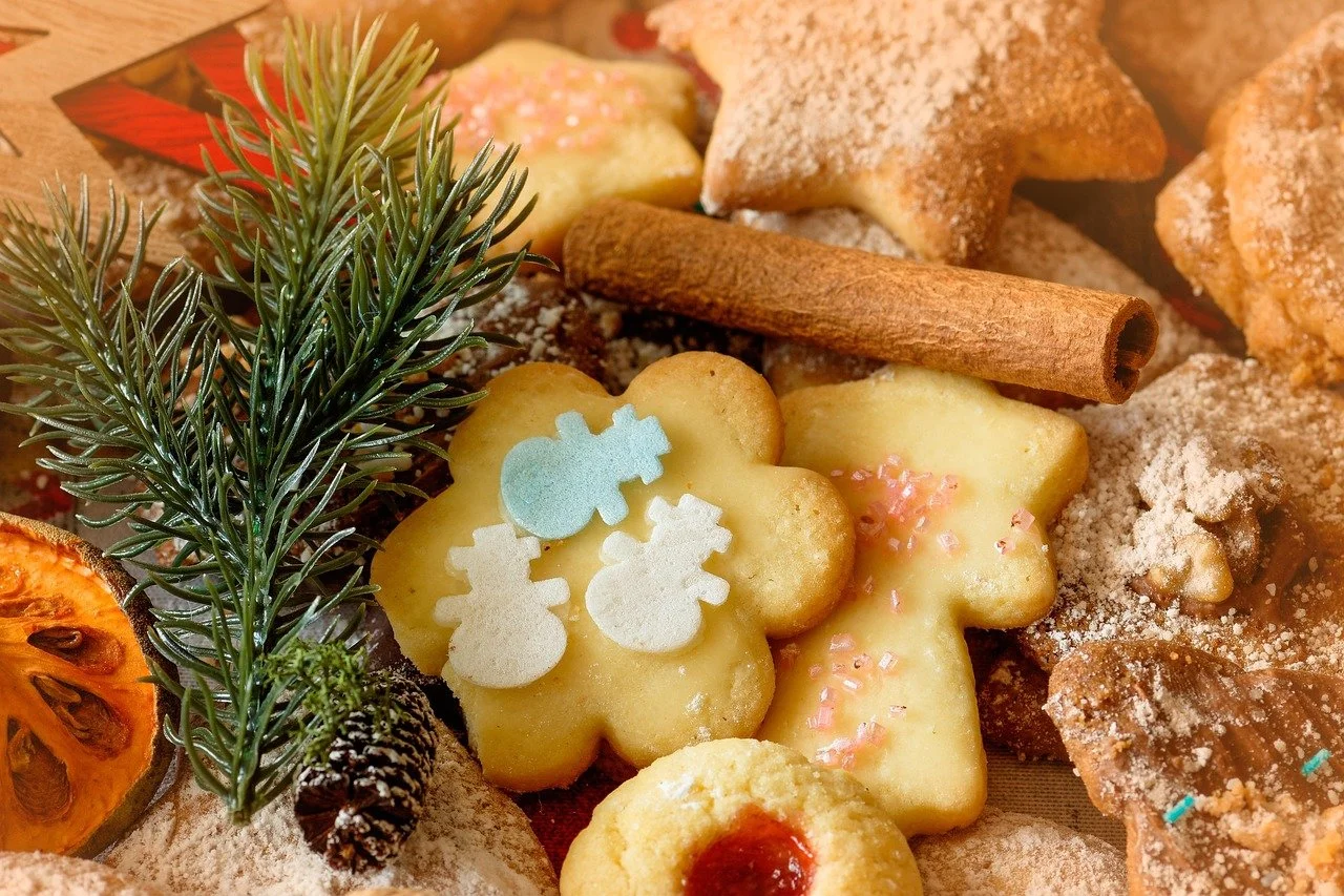 Julbakning på Björkhyddan