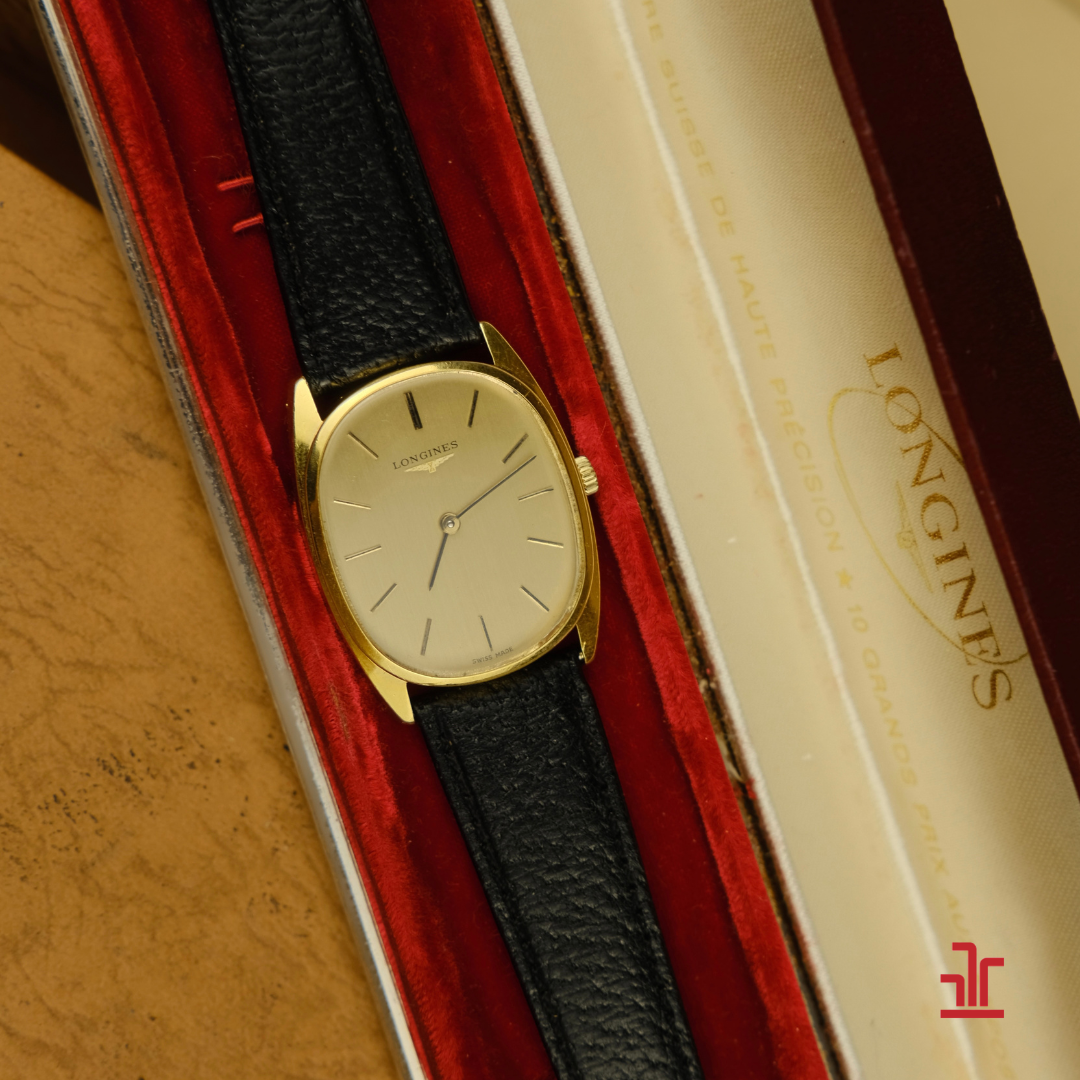Longines Oval Tank - 1973 - Original Box