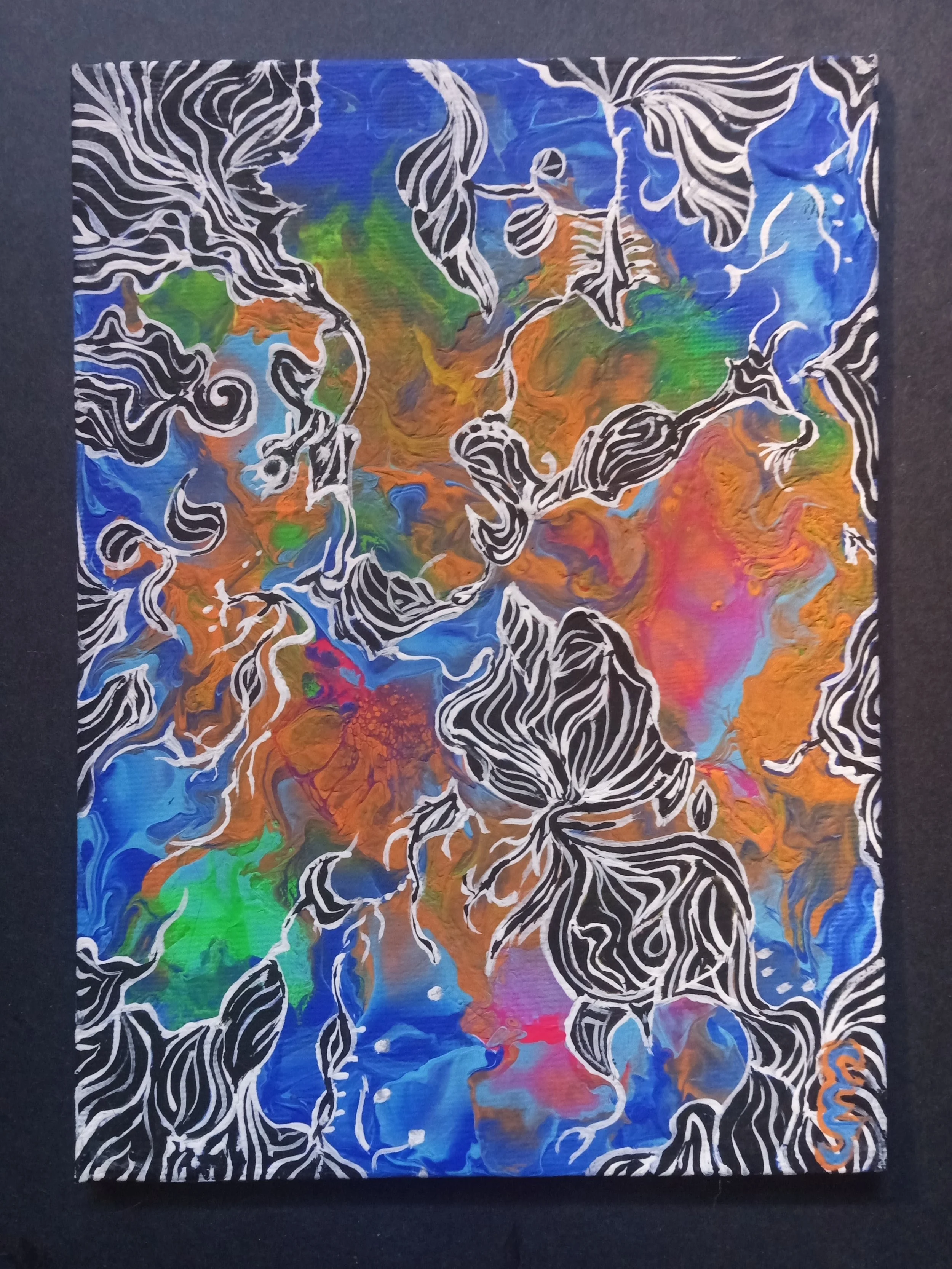 Printemps en négatif