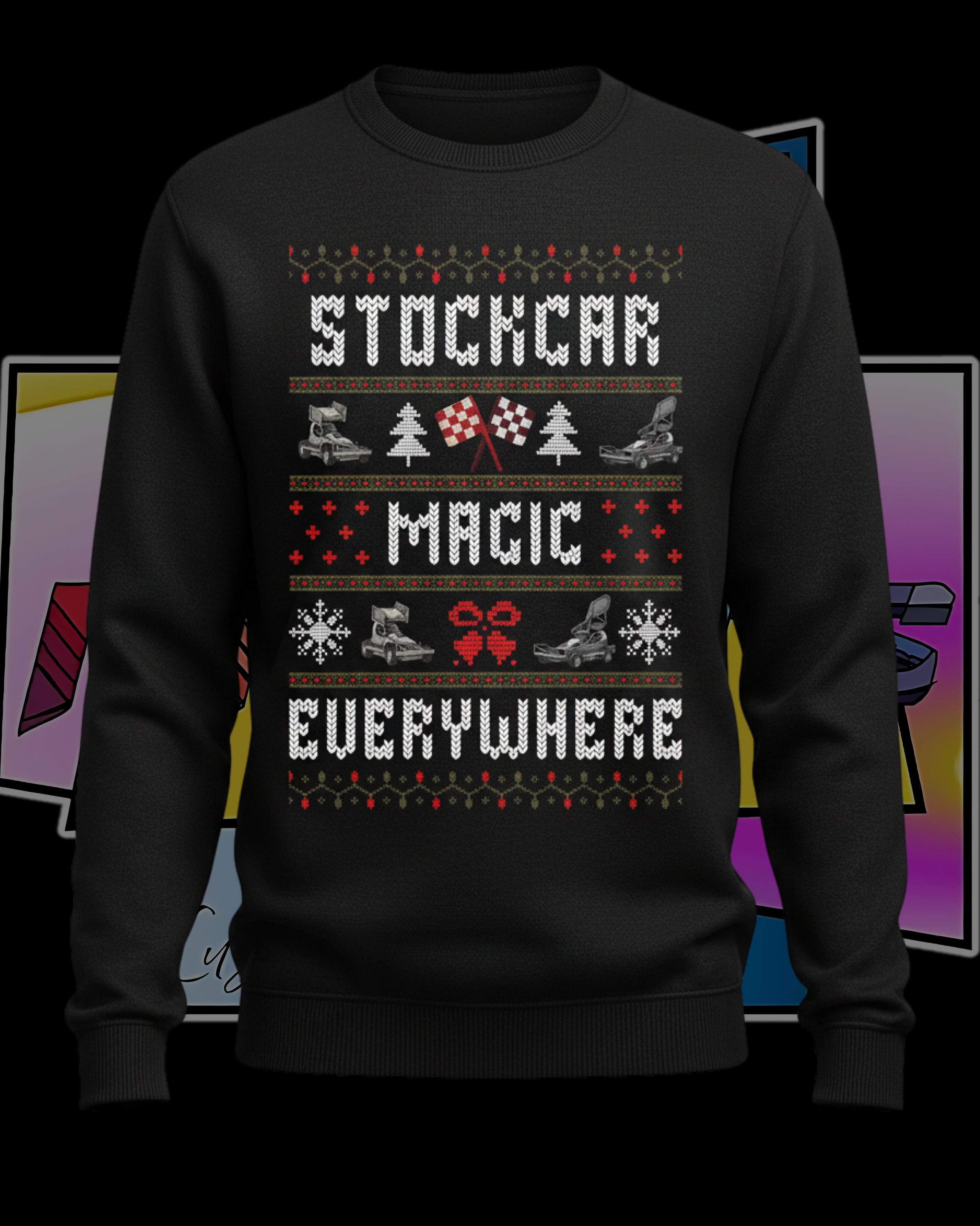 F1 Ugly Christmas Jumper Design