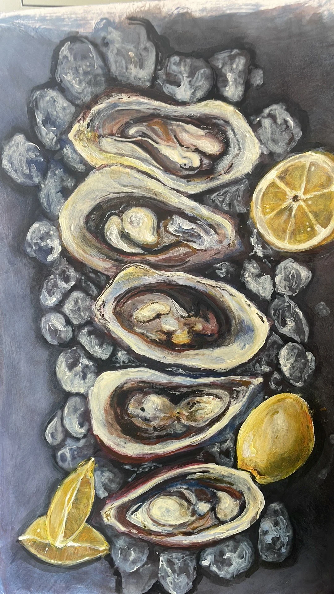 Oysters On Ice - SOLD