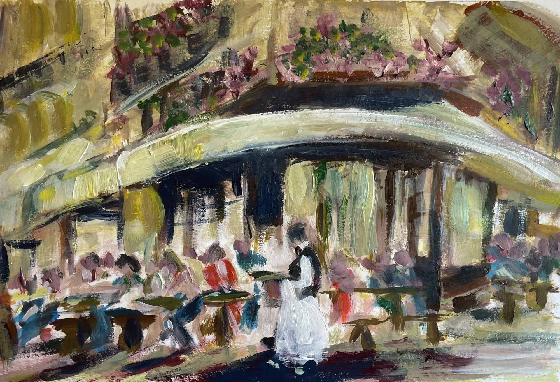 FRANCE:  Cafe Creme - SOLD