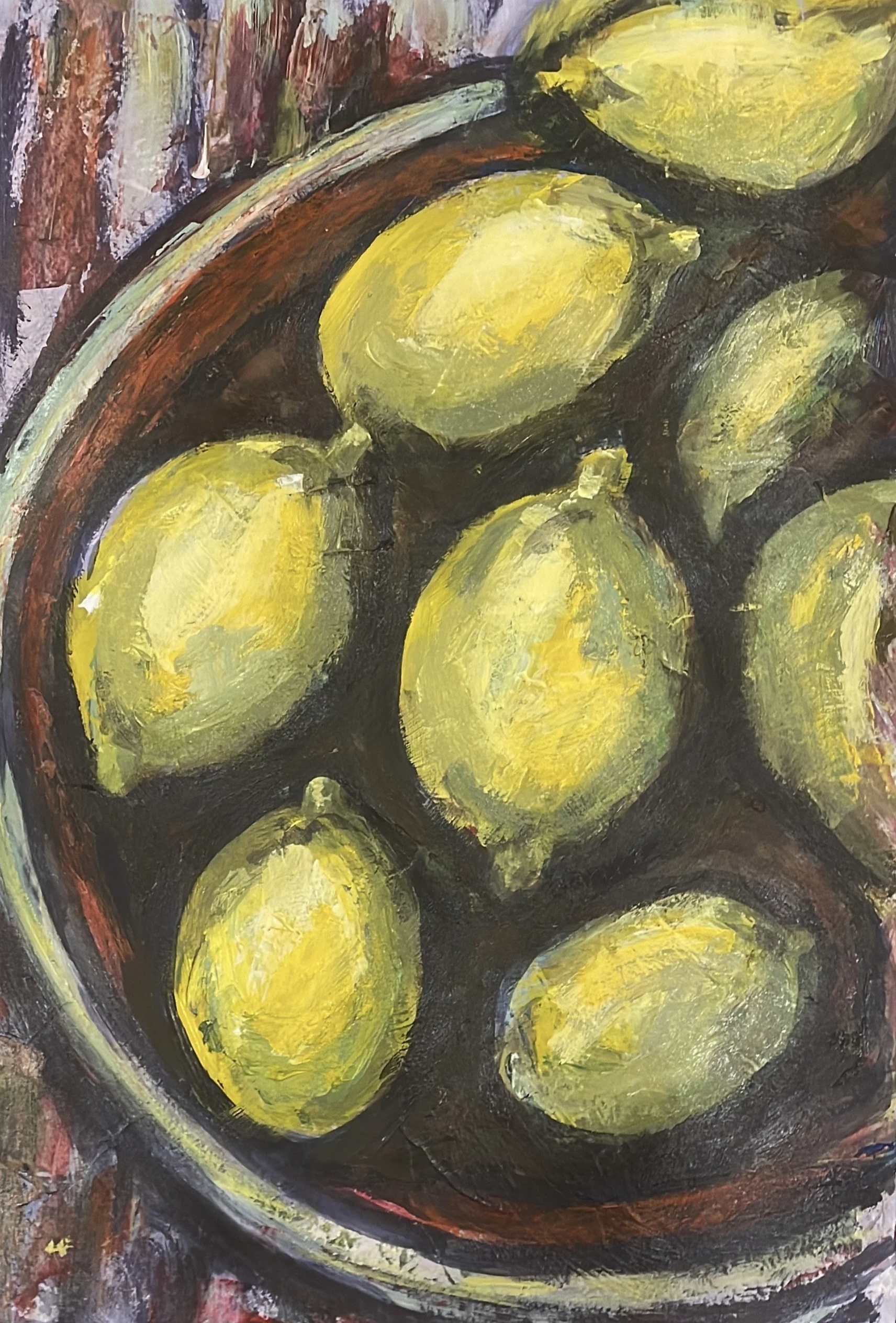 LEMONS, in a bowl