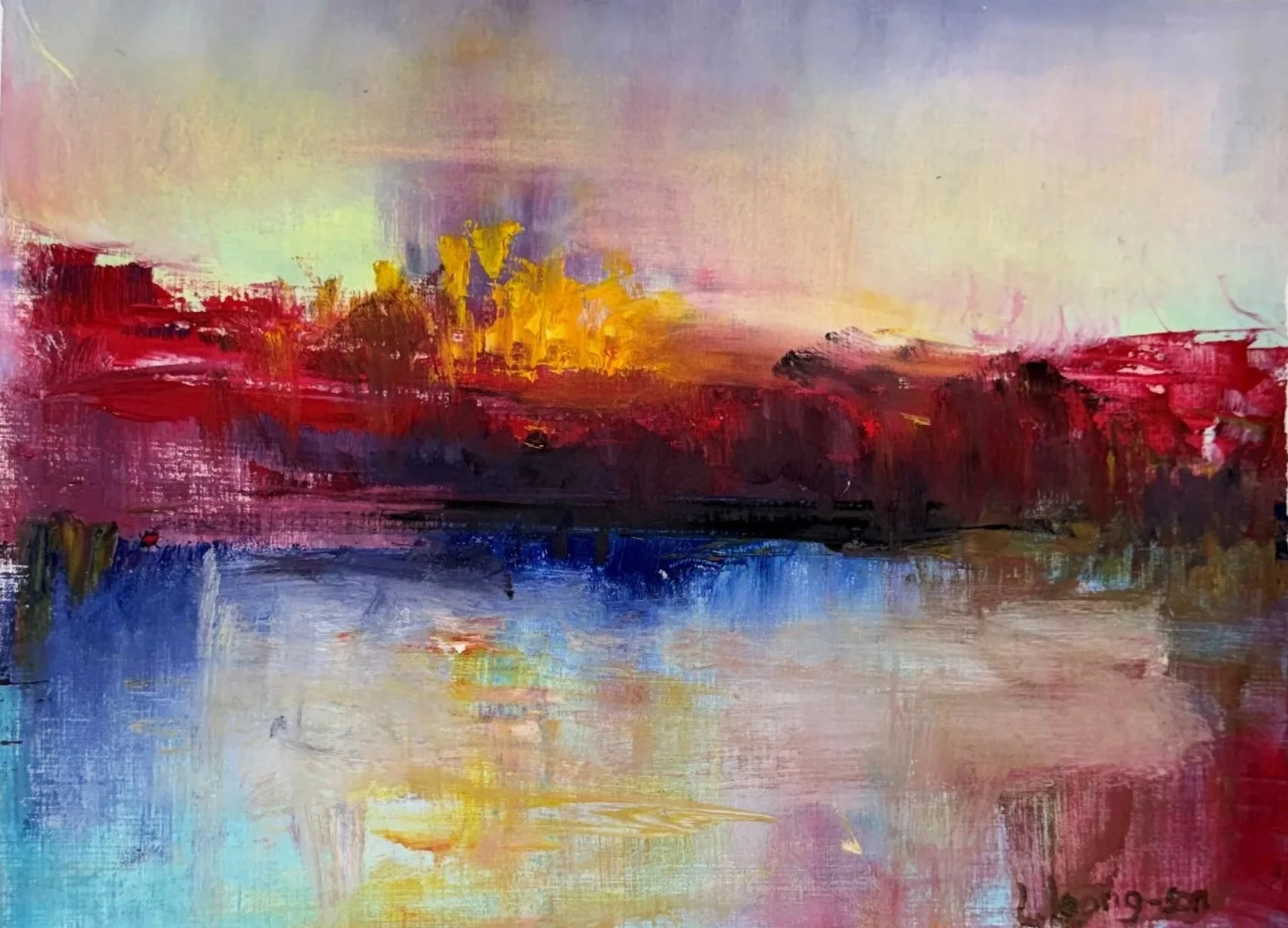 Fire Consumes Me - Outburst in Oil