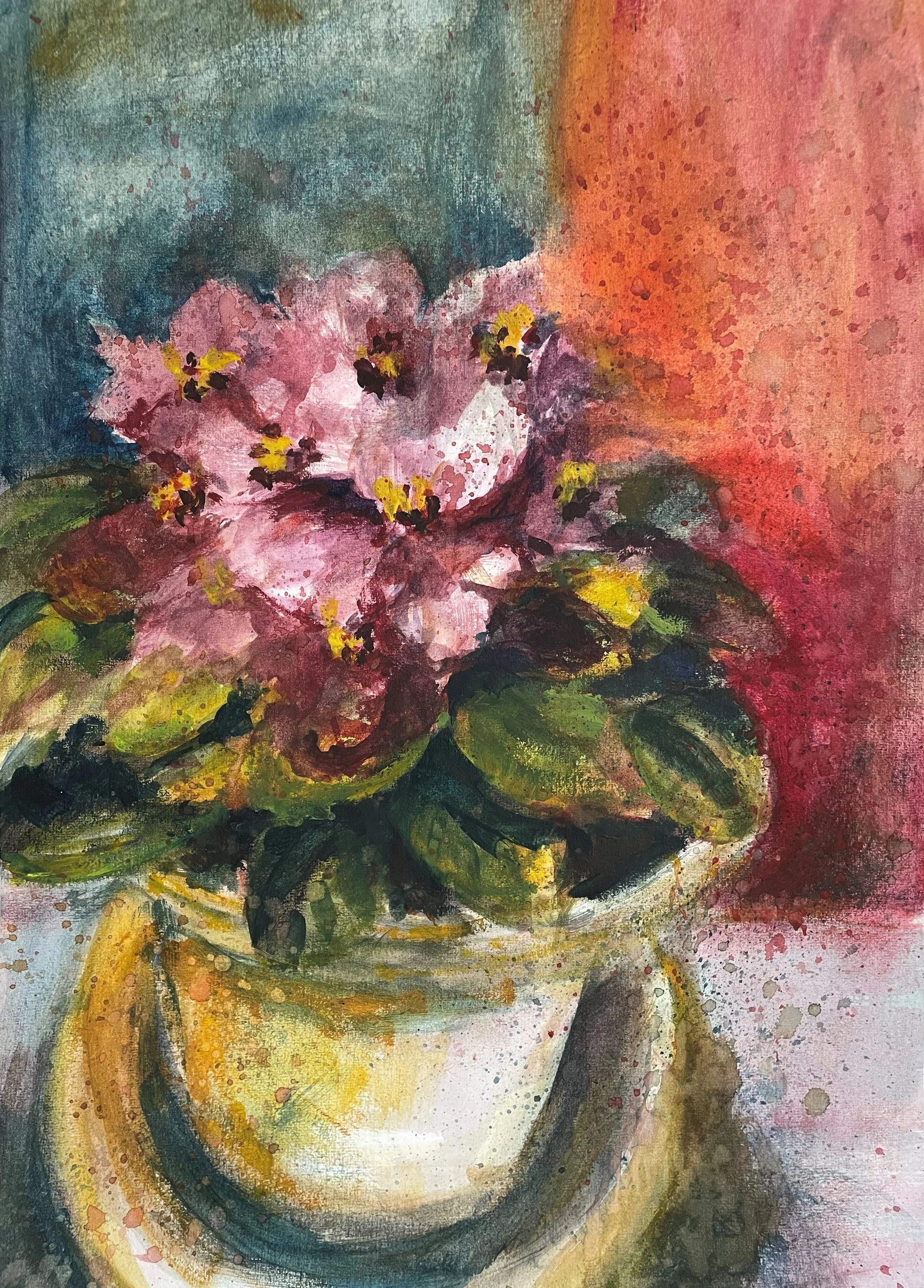 African Violet - SOLD