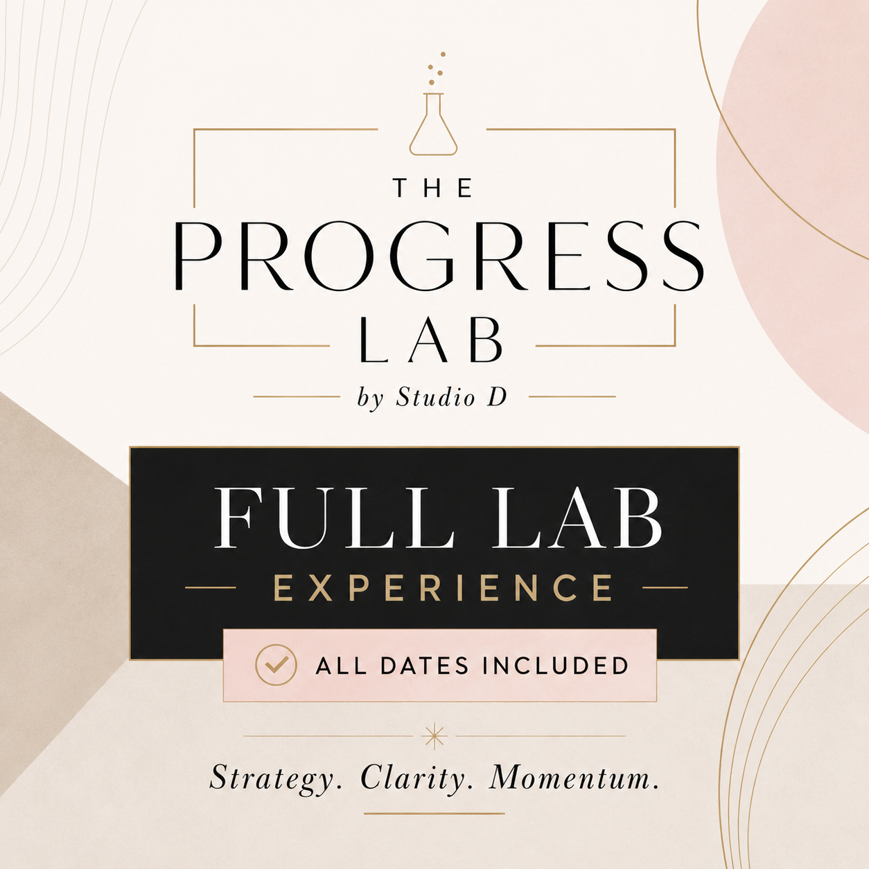 The Progress Lab Founding Membership (Exclusive Five-Session Experience)