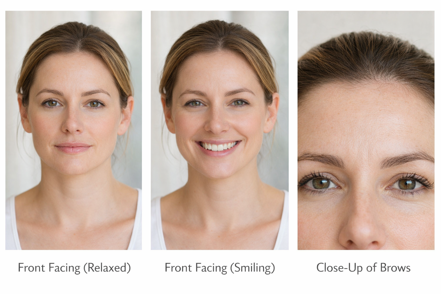 virtual brow design consultation for microblading