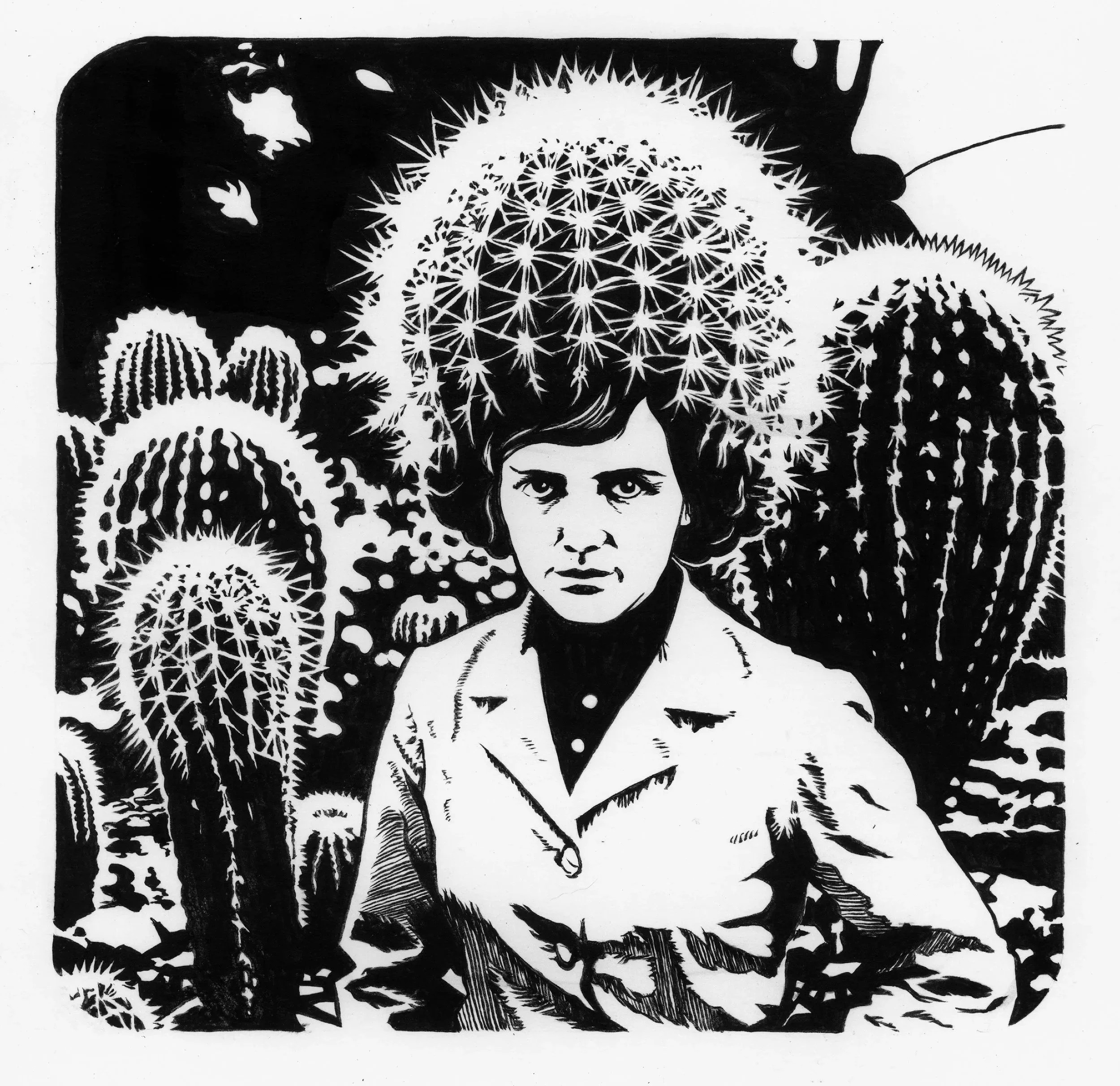 Sara / 14x14" / Sold