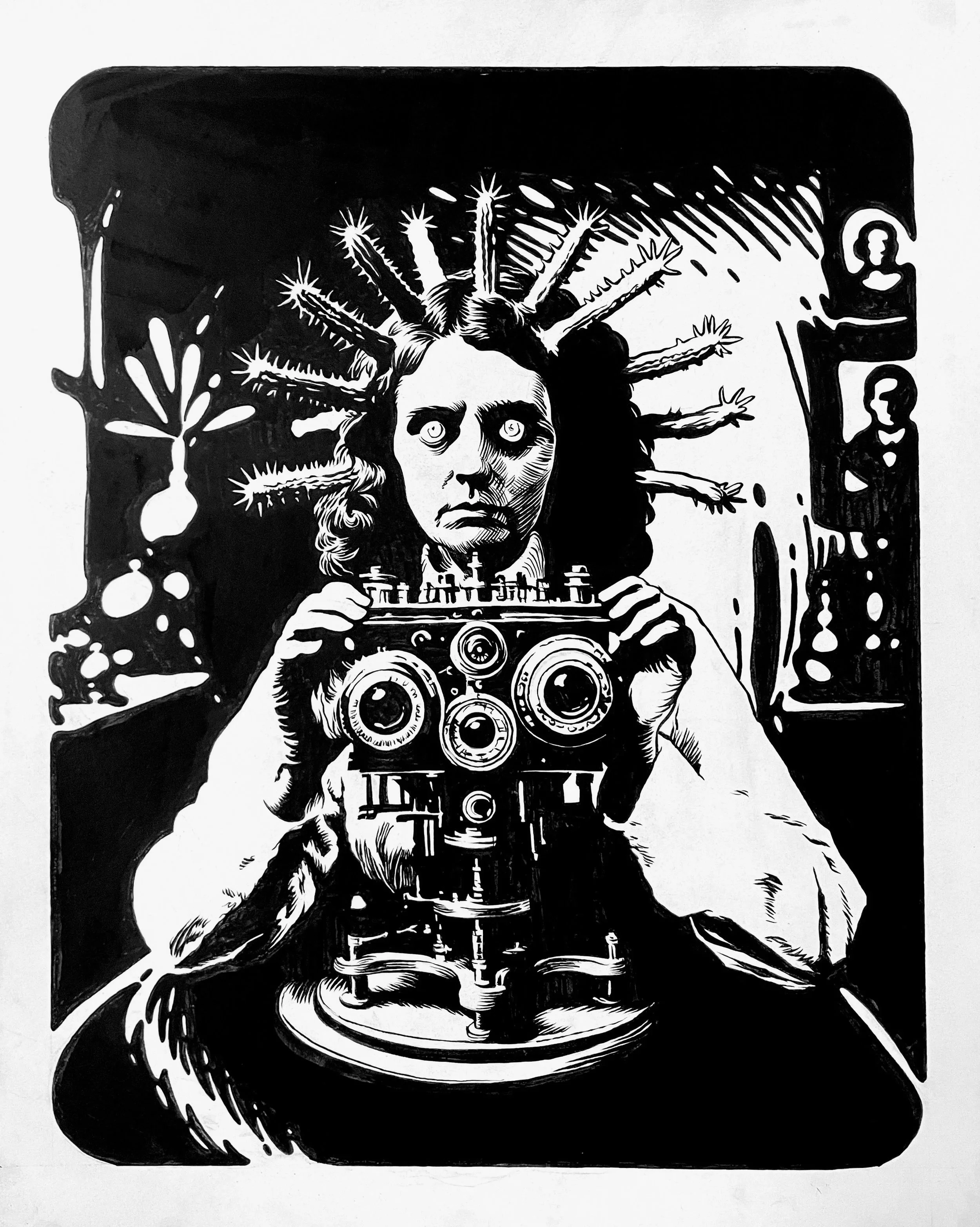 The Experiment / 14x17" / Sold