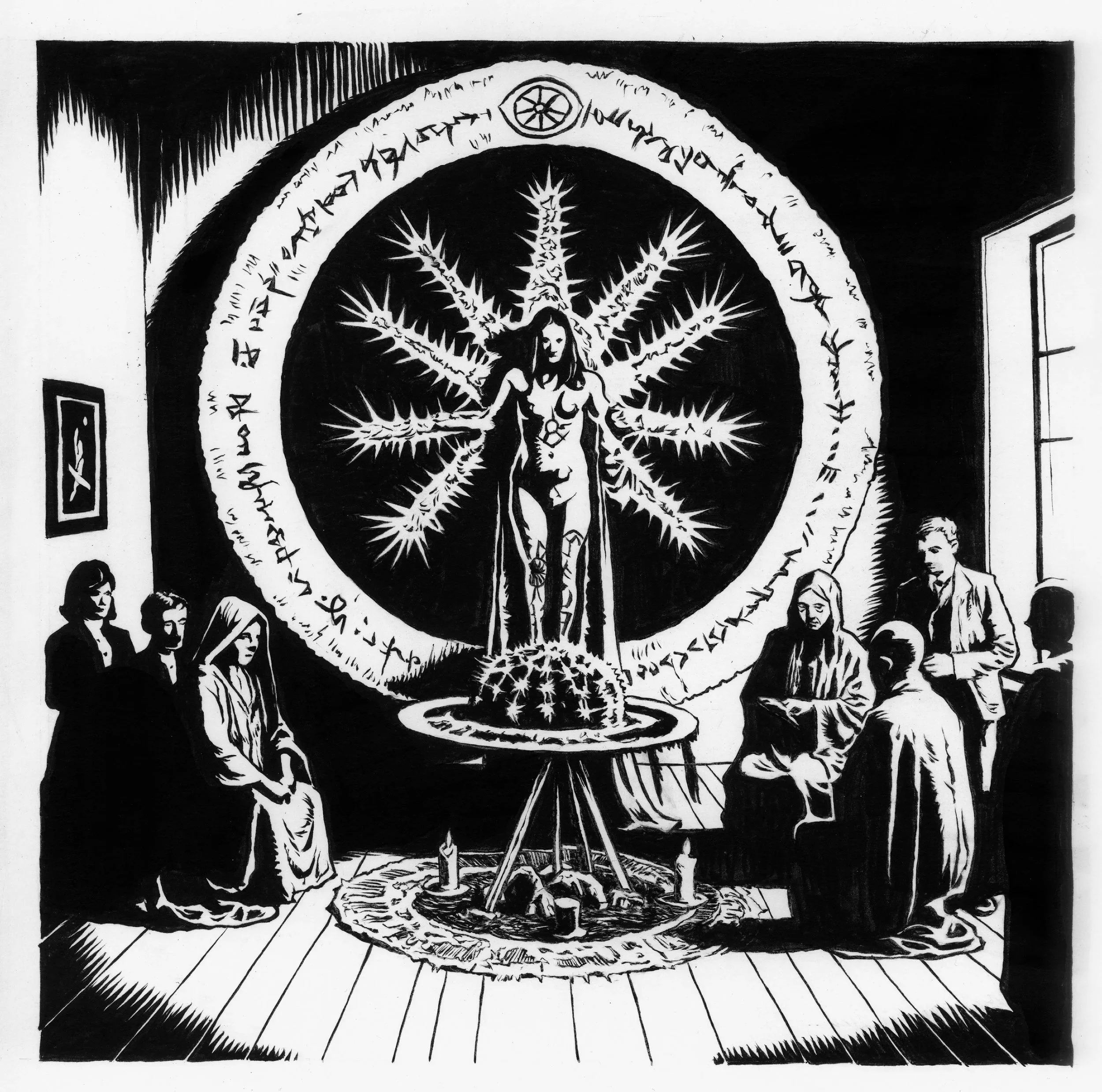 The Ceremony / 14x17" / $300