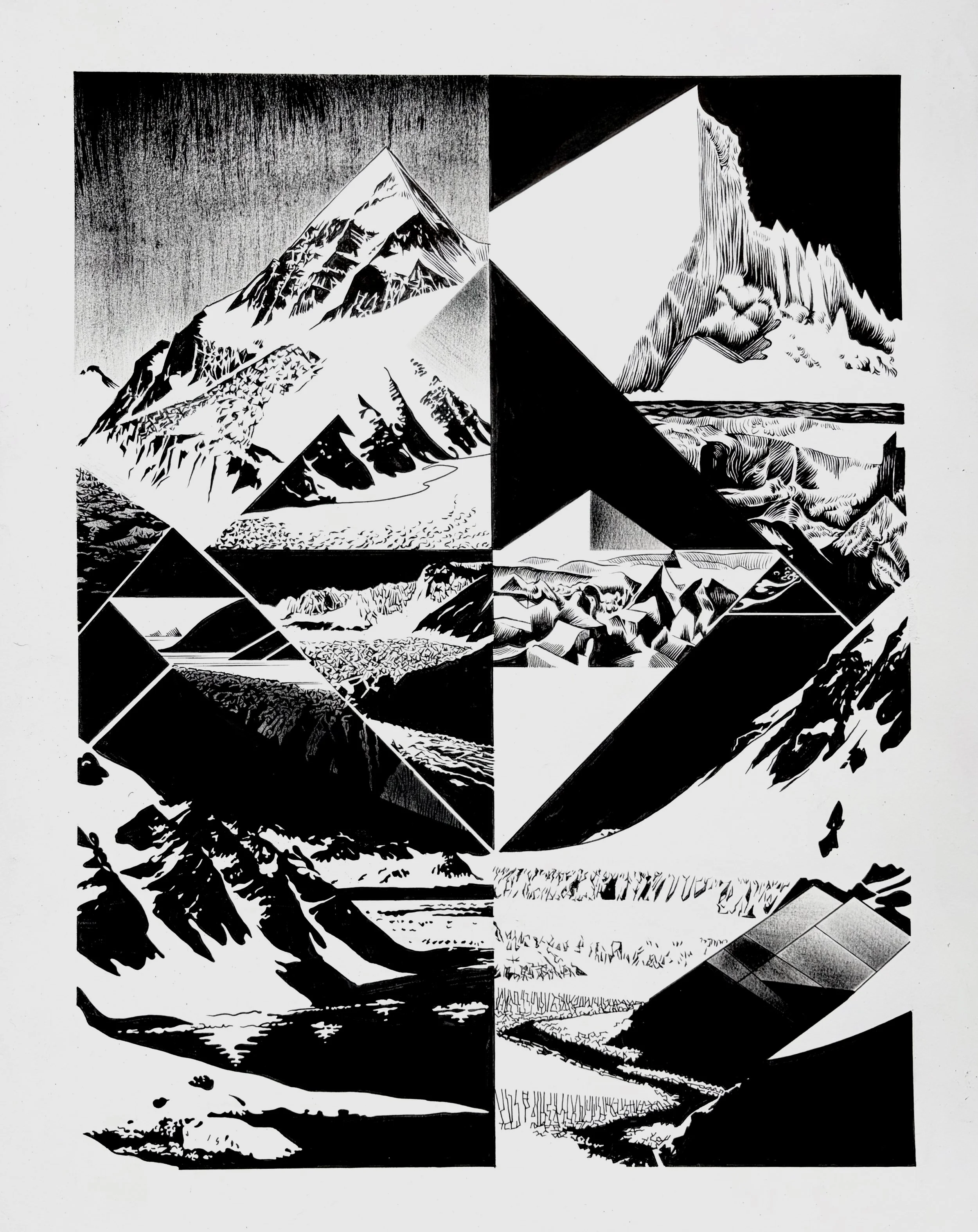 Beringia / 19x24" / $600