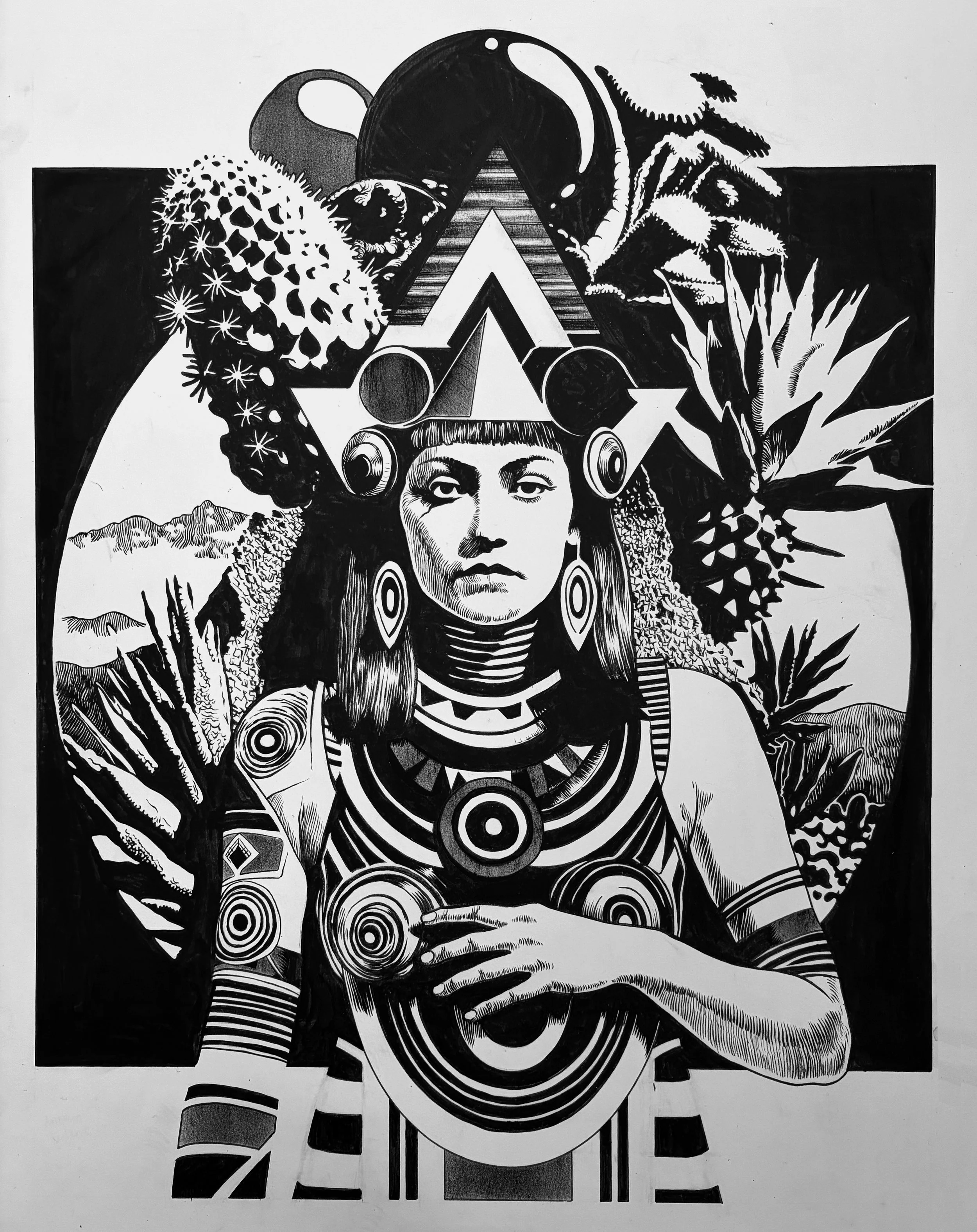 American Valkyrie / 19x24" / Sold