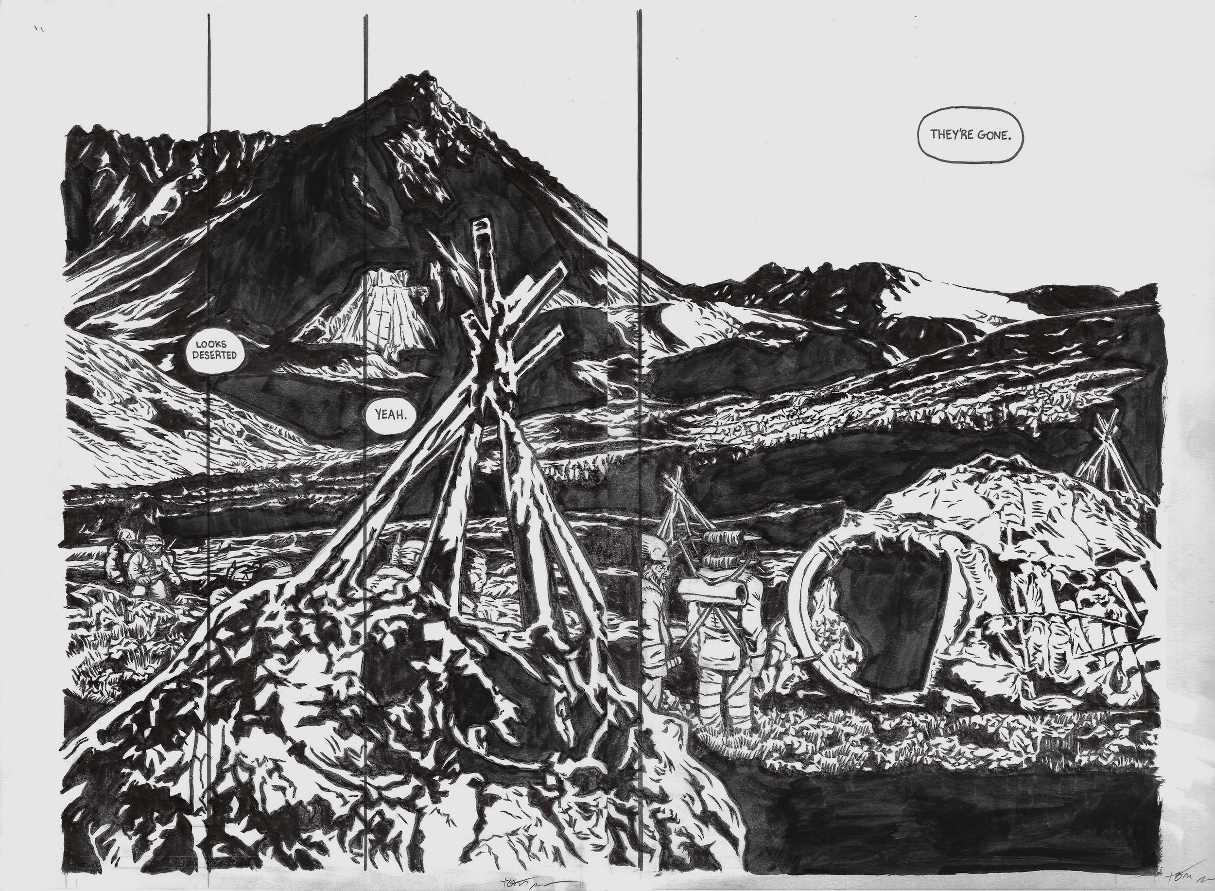 Bering Strait page 48 & 49 / $600