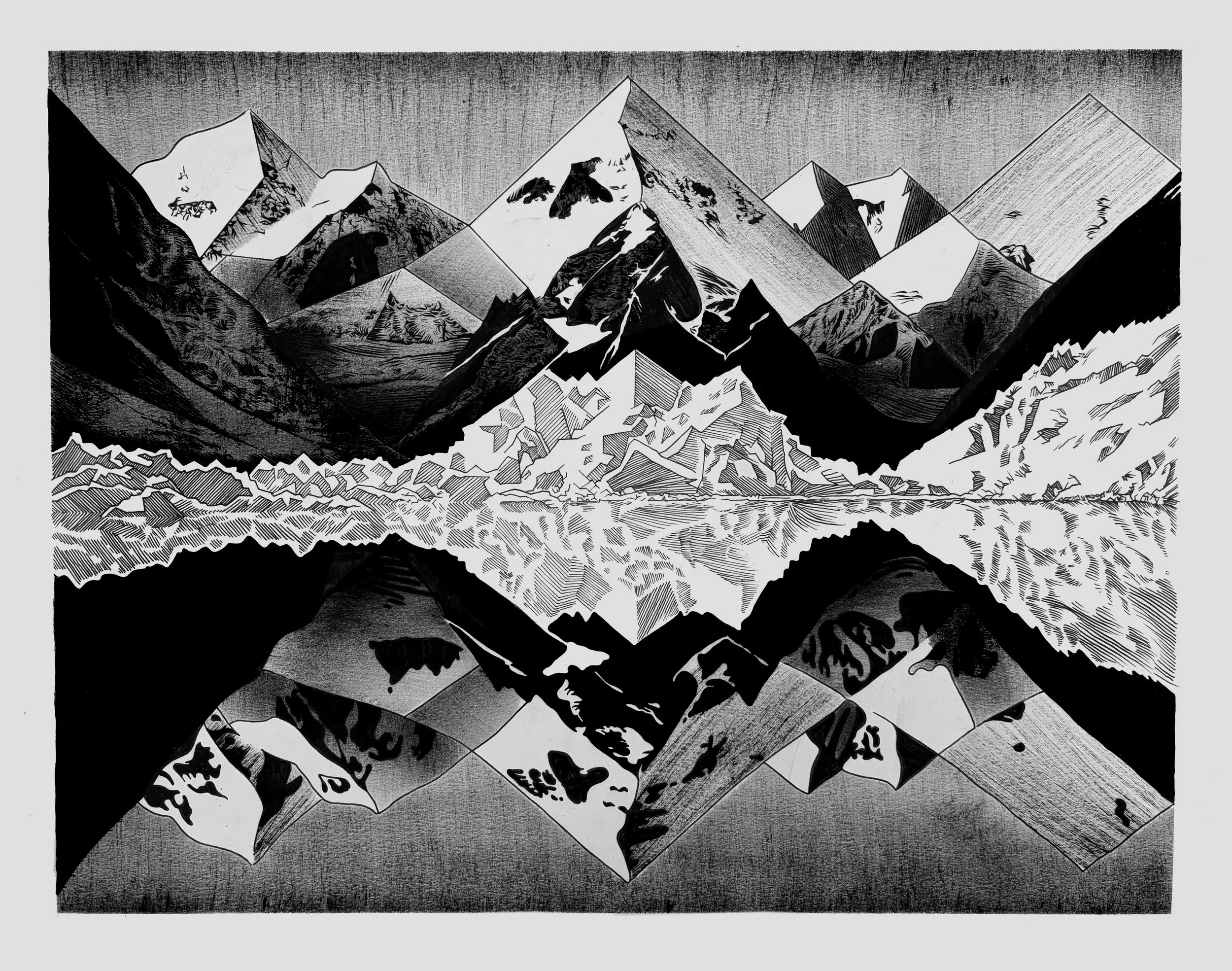 Beringia II / 19x24" / Sold