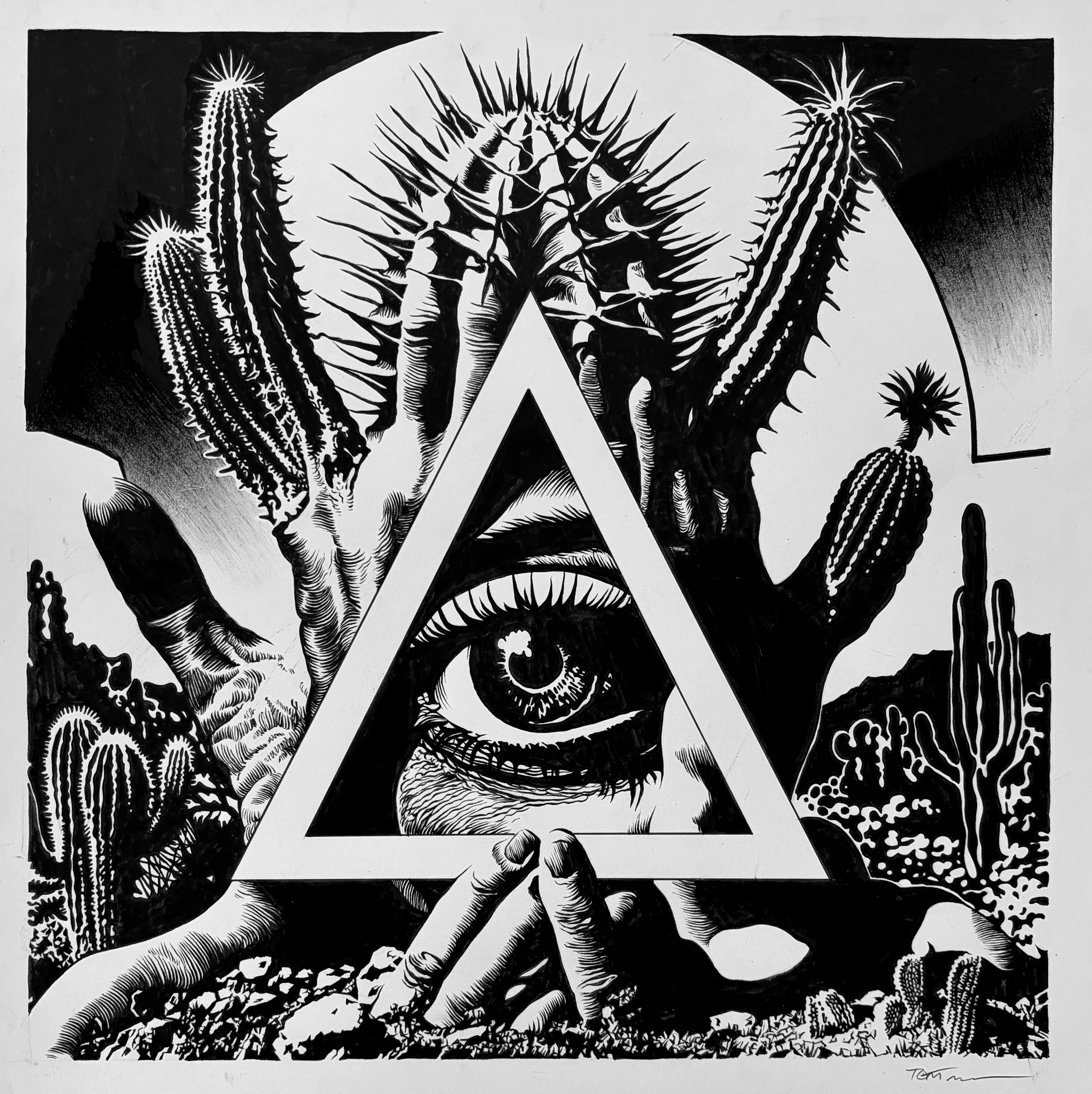 Window Area / 19x19" / Sold