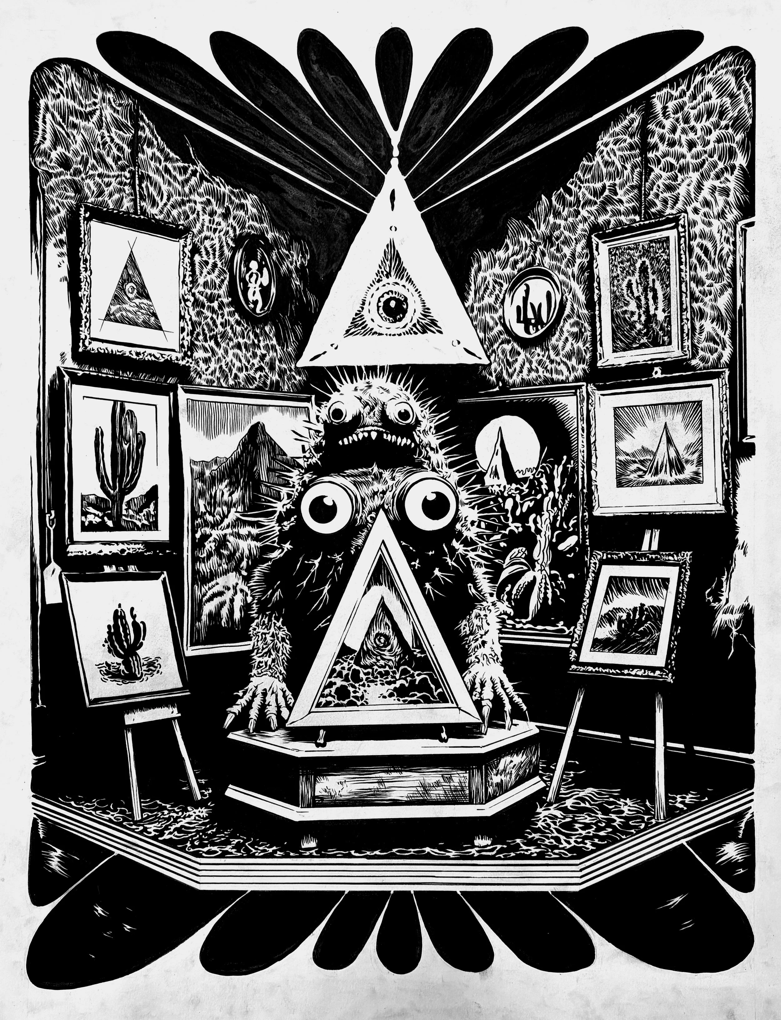 The Exhibition / 19x24" / $600