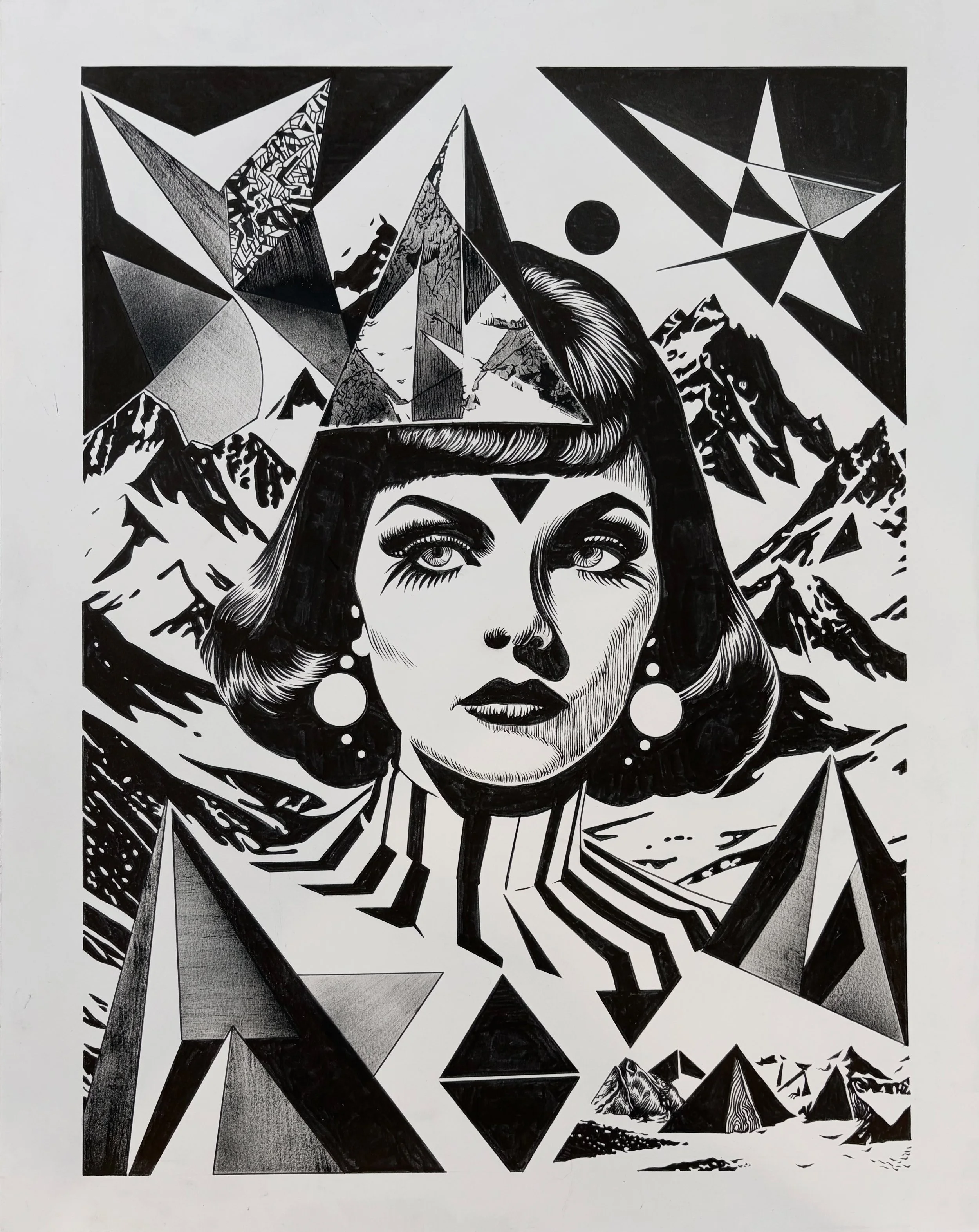 New Gods / 19x24" / $600