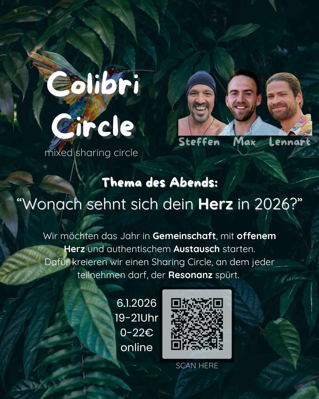 Colibri Circle (mixed sharing circle) 