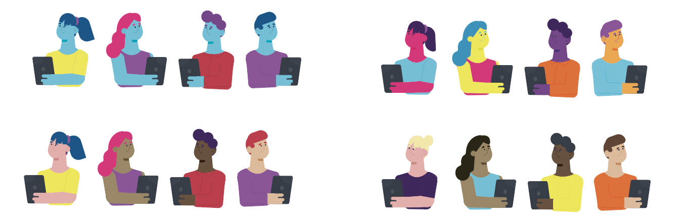 Character visualisation