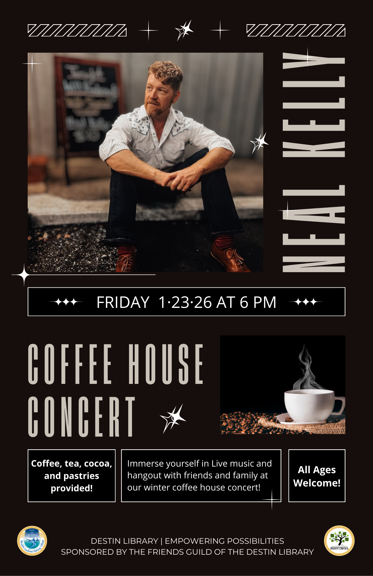 Coffee House Concert - Neal Kelly