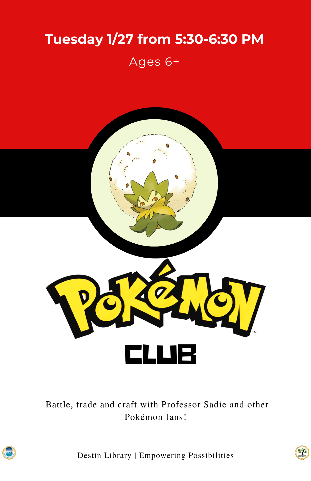 Pokemon Club (Ages 6+)
