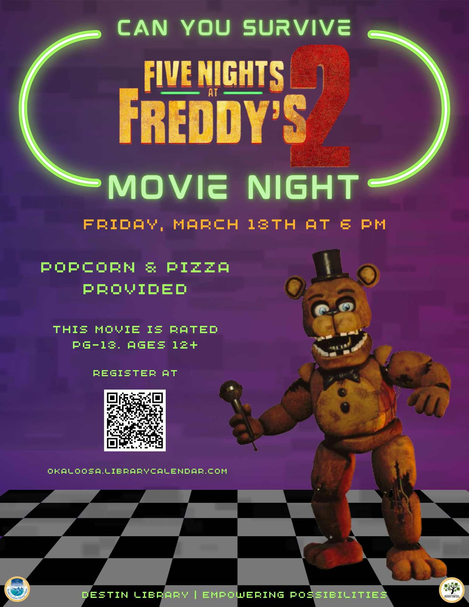 Five Nights At Freddy's 2 Movie Night