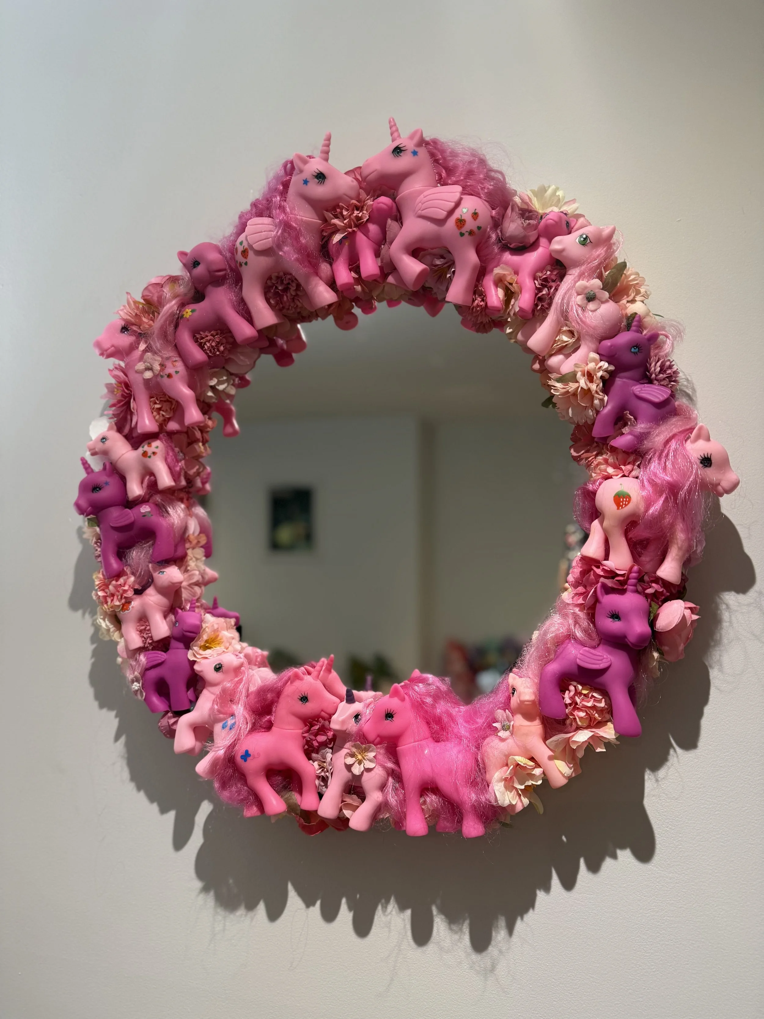 Pink Pony Mirror (ready to ship)