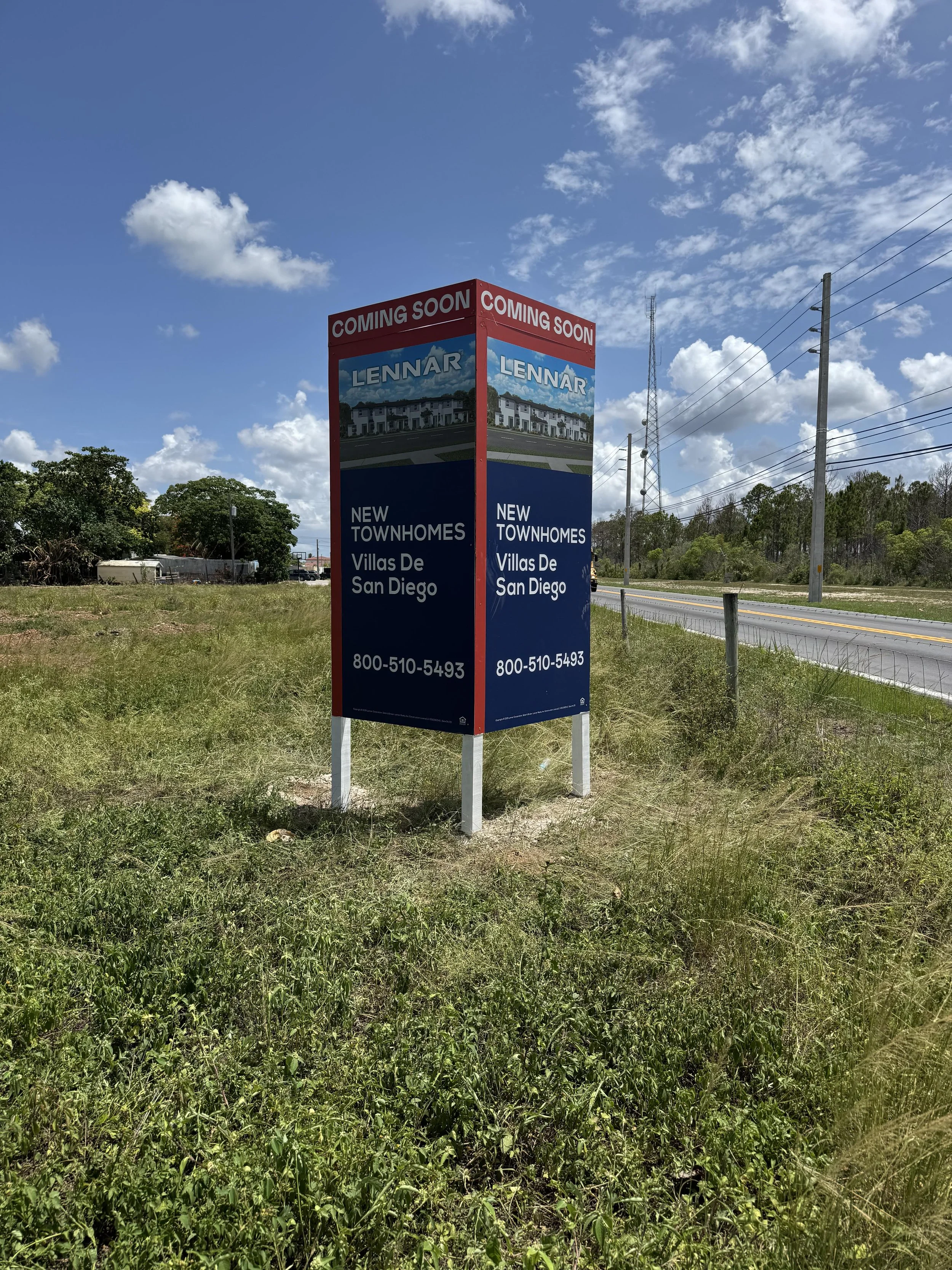 4' x 8' V shaped Post sign.jpg