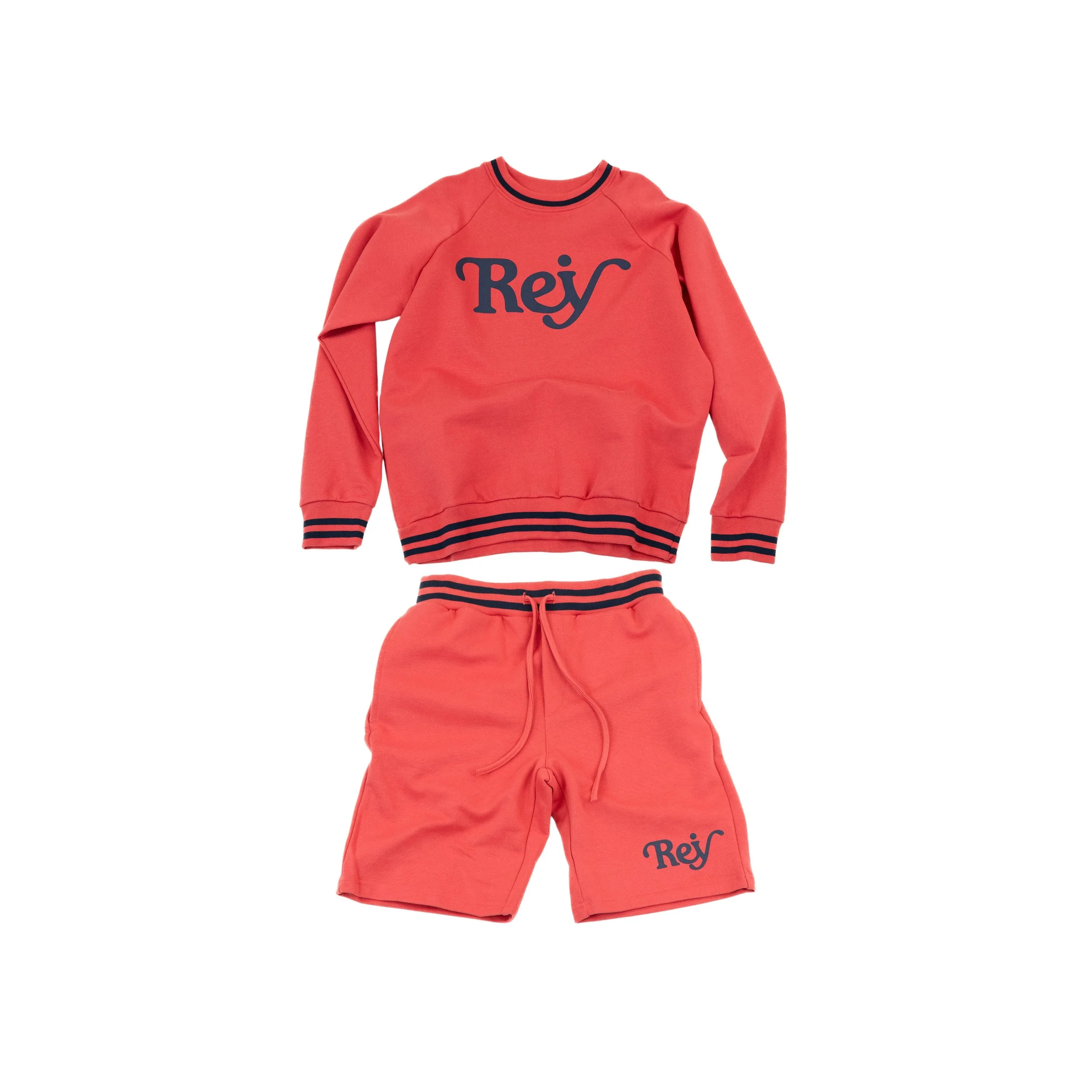Reys - Red Puff Print Set