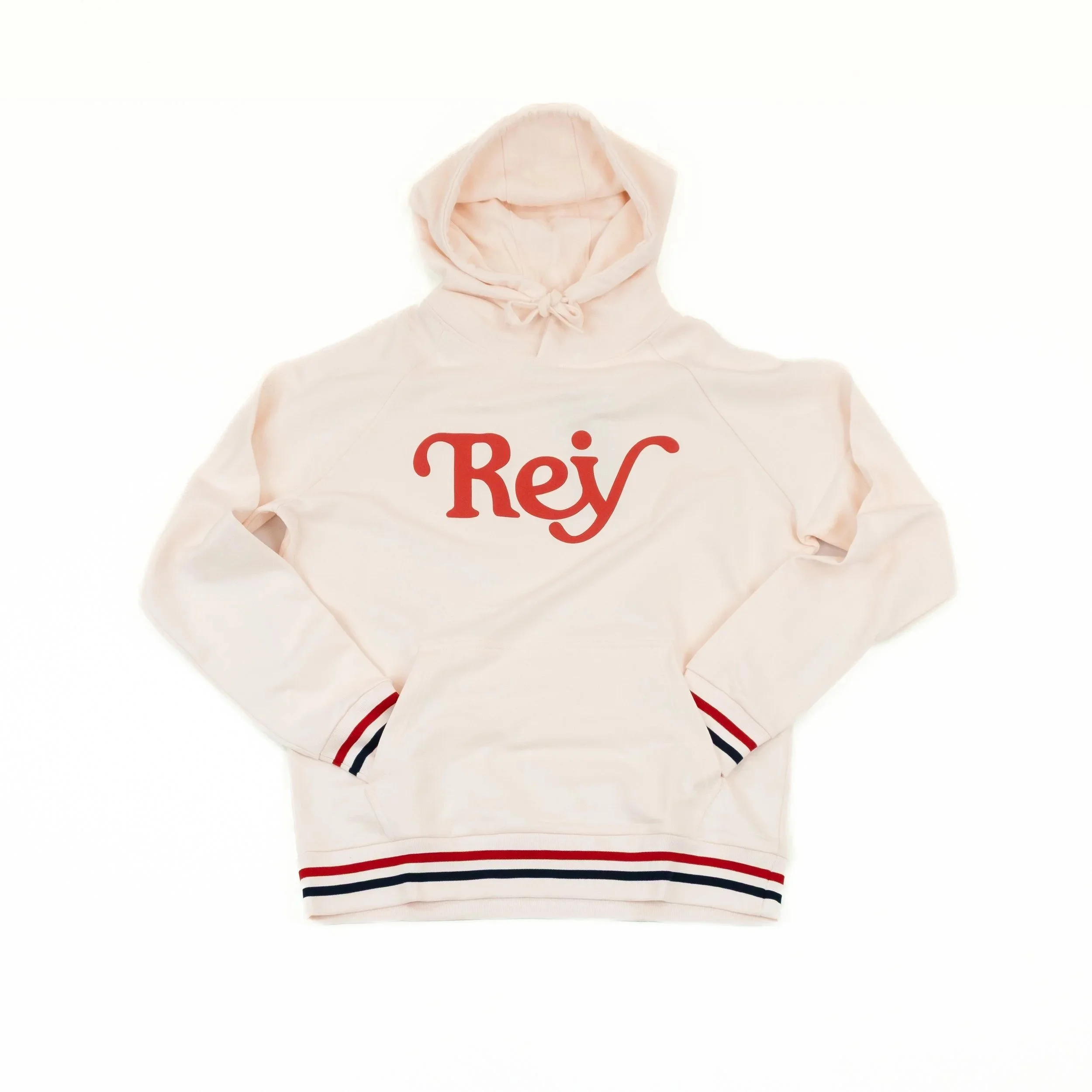Reys - Pastel Pink Puff Print Hoodie