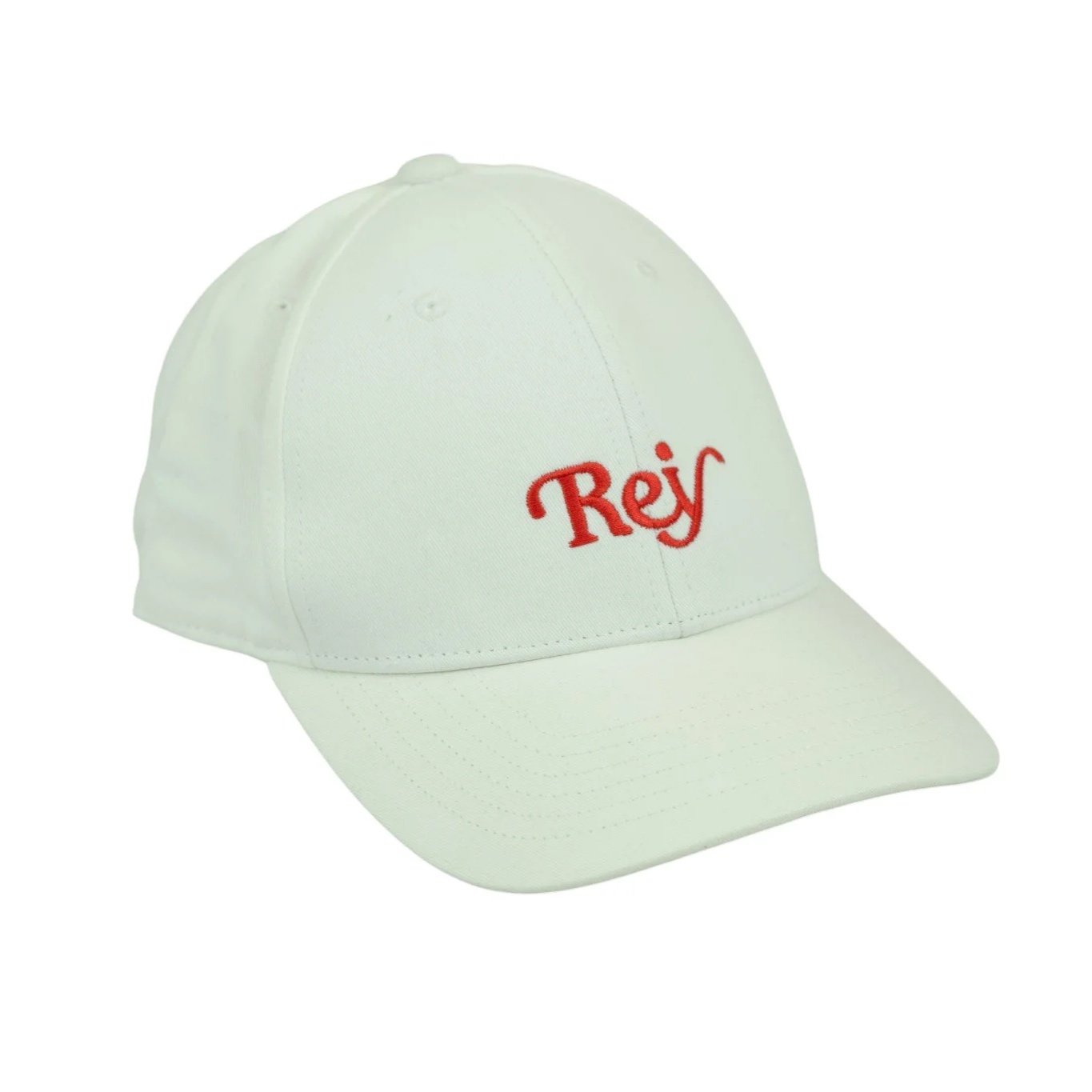 Reys - White Embroidered Cap