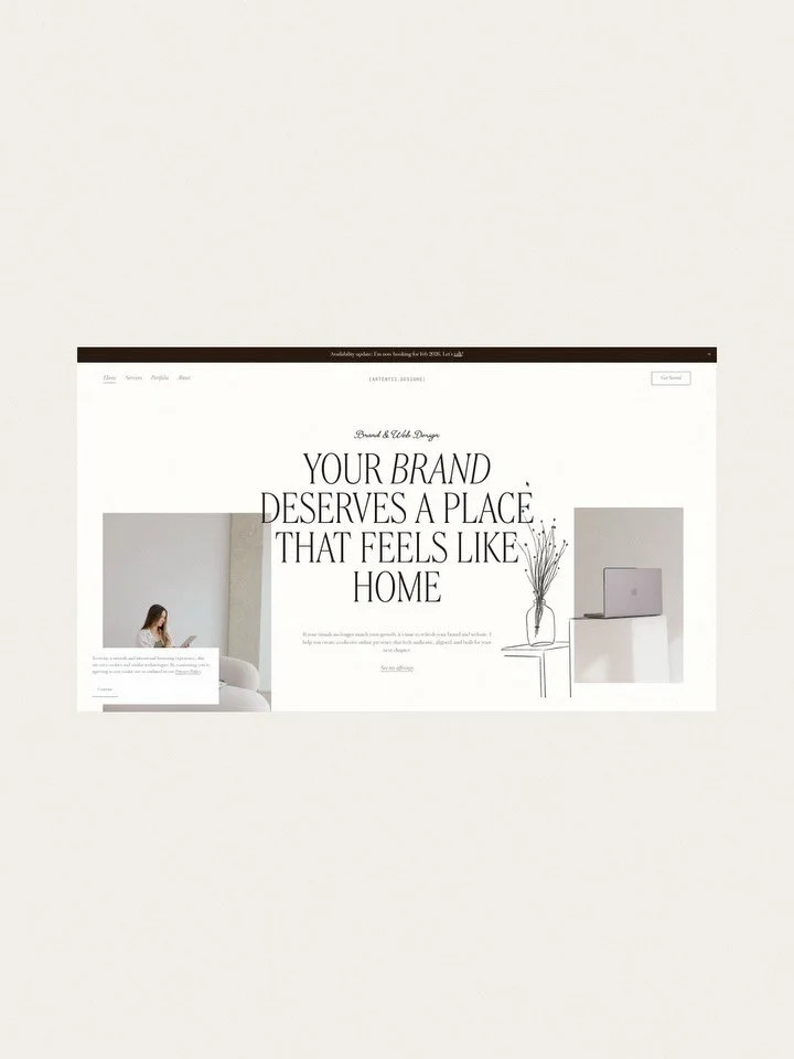 When you decide to build the website of your dreams, sometimes that also means learning a completely new skill! 💅

There&rsquo;s been a lot of BTS work lately. I&rsquo;ve been working so hard on revamping my website and refining my overall brand exp