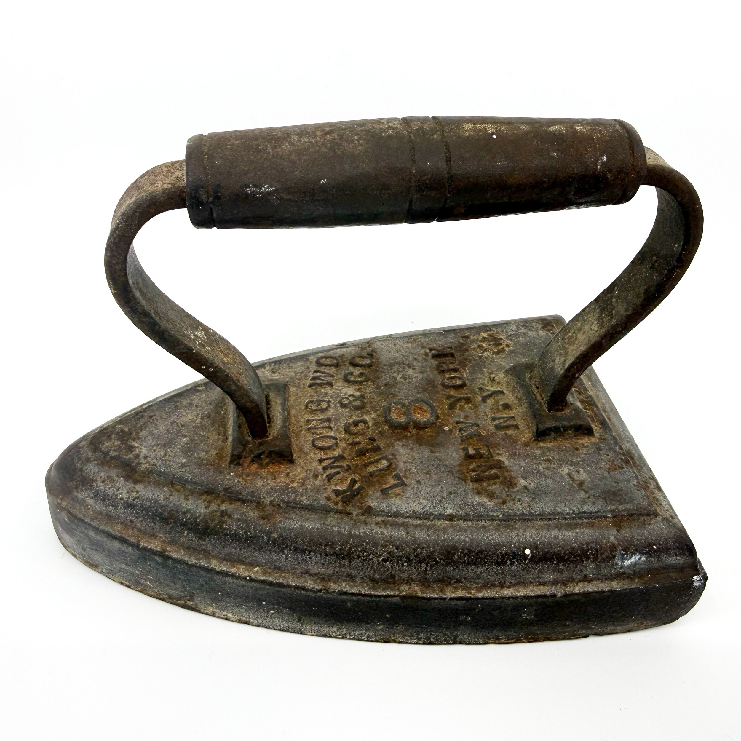 Earrings from China and a pressing iron