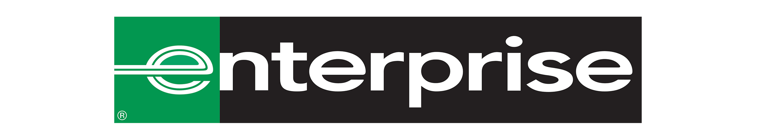 Enterprise logo featuring a green and black background with a stylized green letter 'e'.