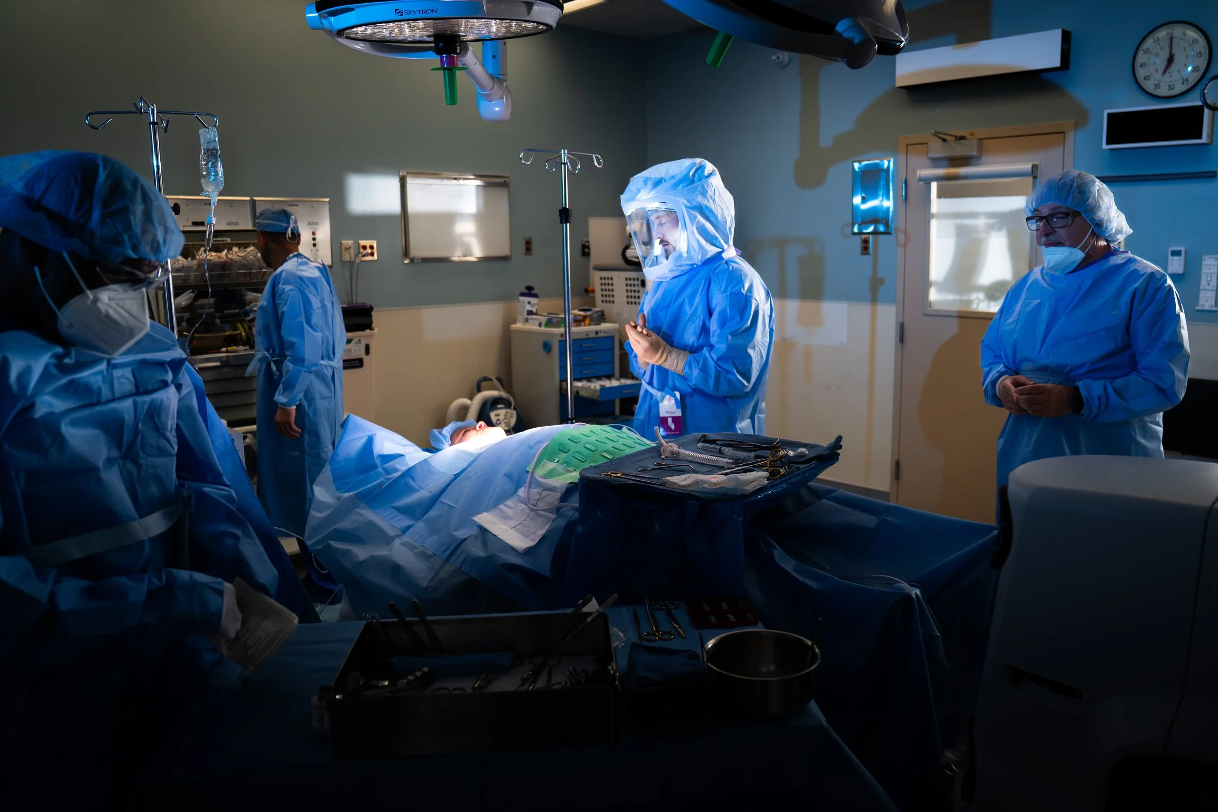 The viral epicenter.