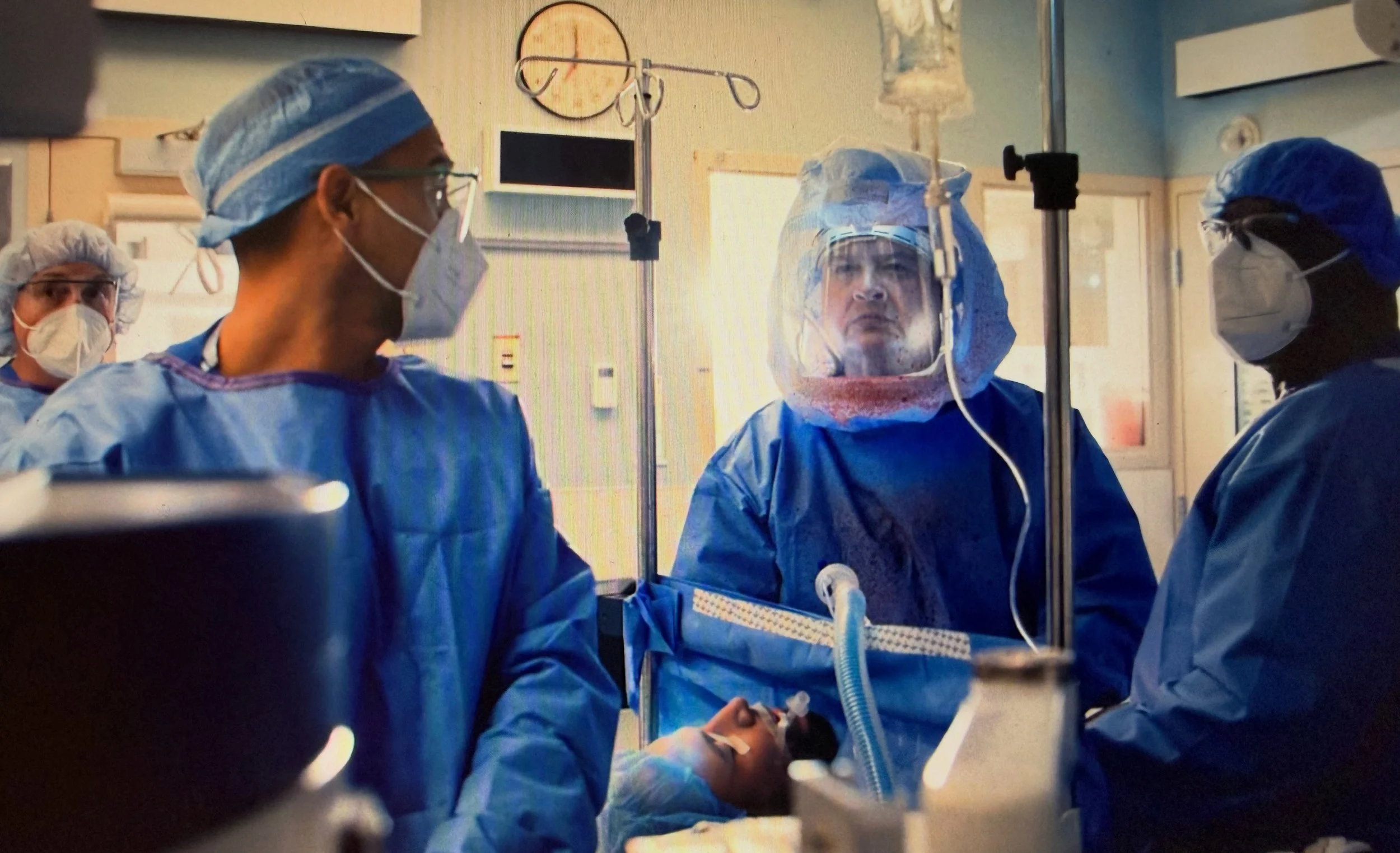 OR scene with Scott, Joey, Adan, and Danny.