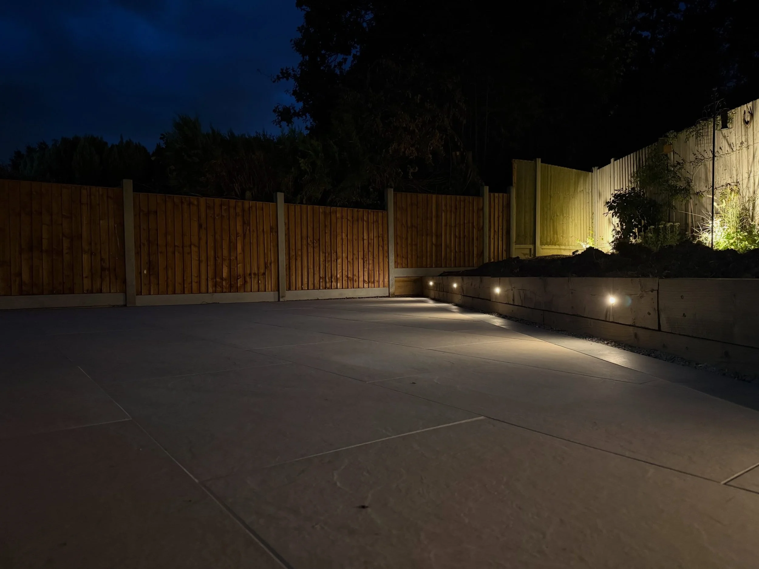 They say the electrician&rsquo;s house is always last on the list... not on our watch. 😅

Sleeper lighting and outdoor electrics, done properly, in our own back garden. Swipe for the before 👀

Thinking about garden lighting or outdoor electrics for