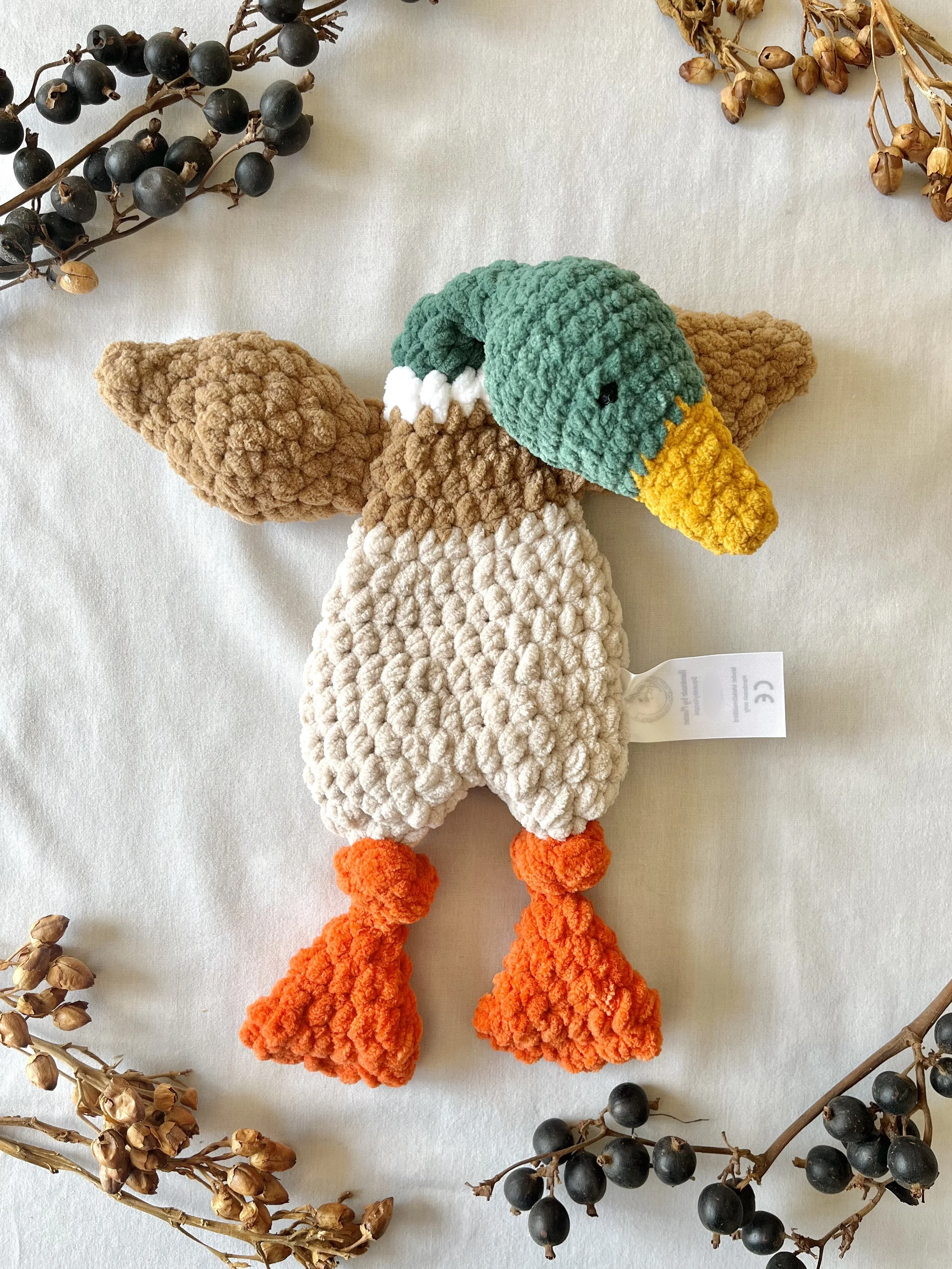 Small bird lovey / Petit doudou oiseau