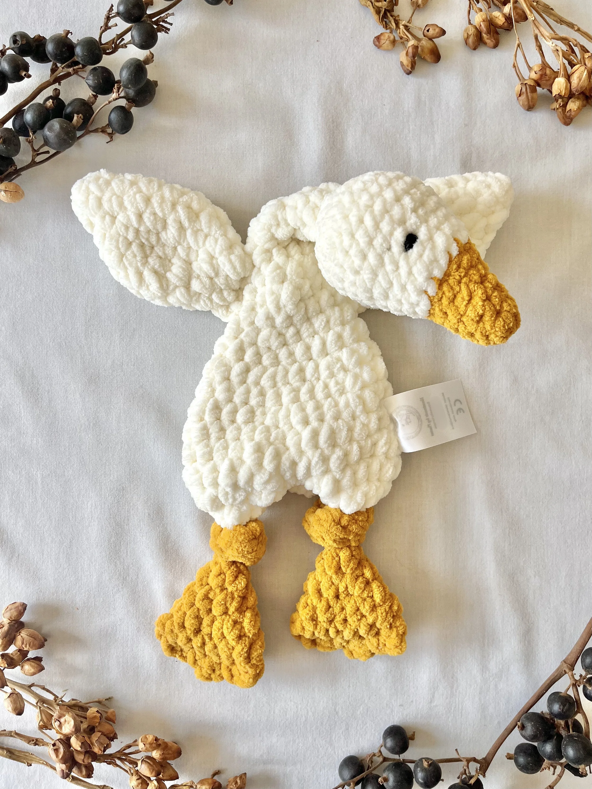 Small bird lovey / Petit doudou oiseau