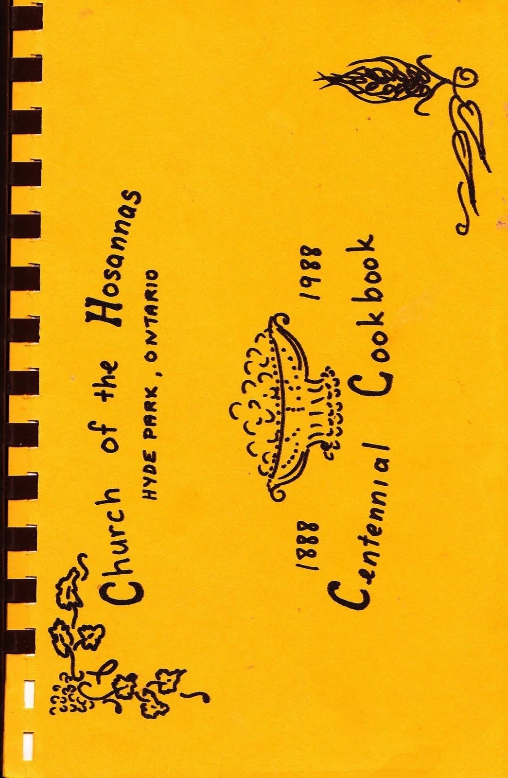 Cover of Church of the Hosannas Cookbook