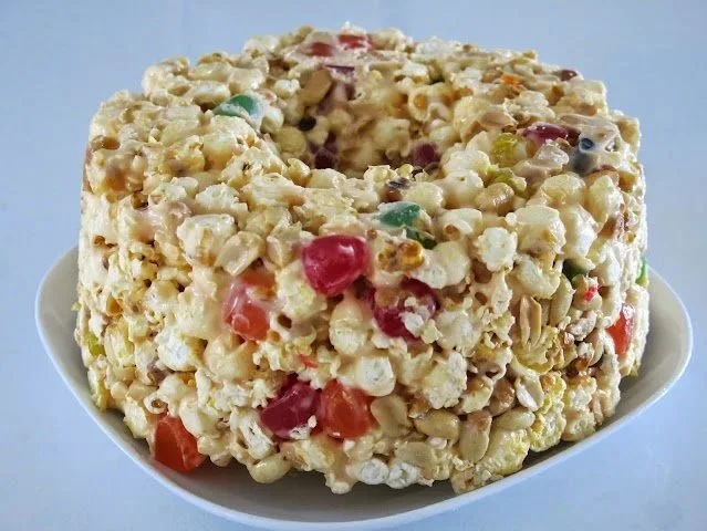 Popcorn Candy Cake