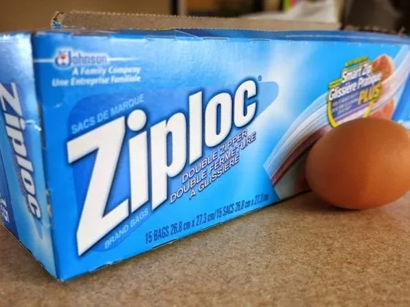 Ziploc Bag Omelettes